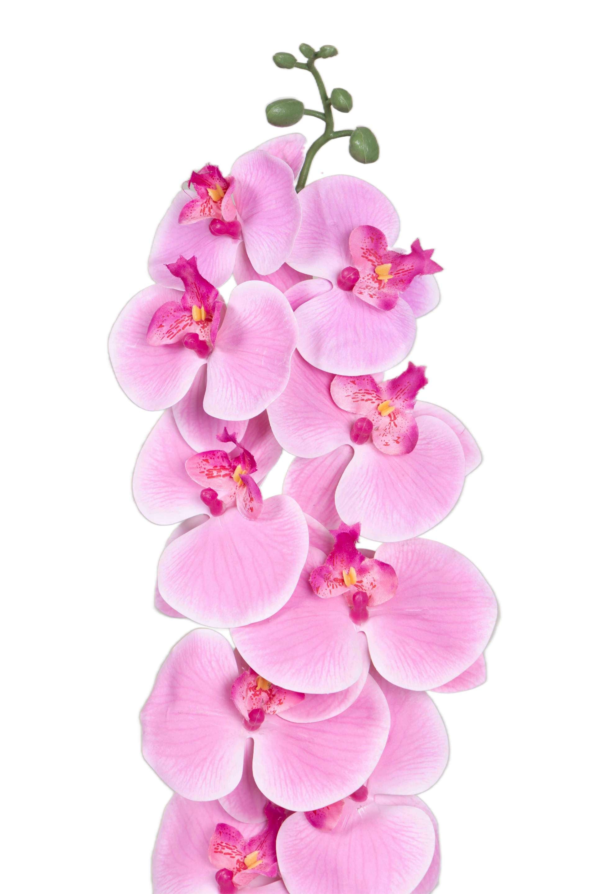 Artificial Orchid Stick-Orange