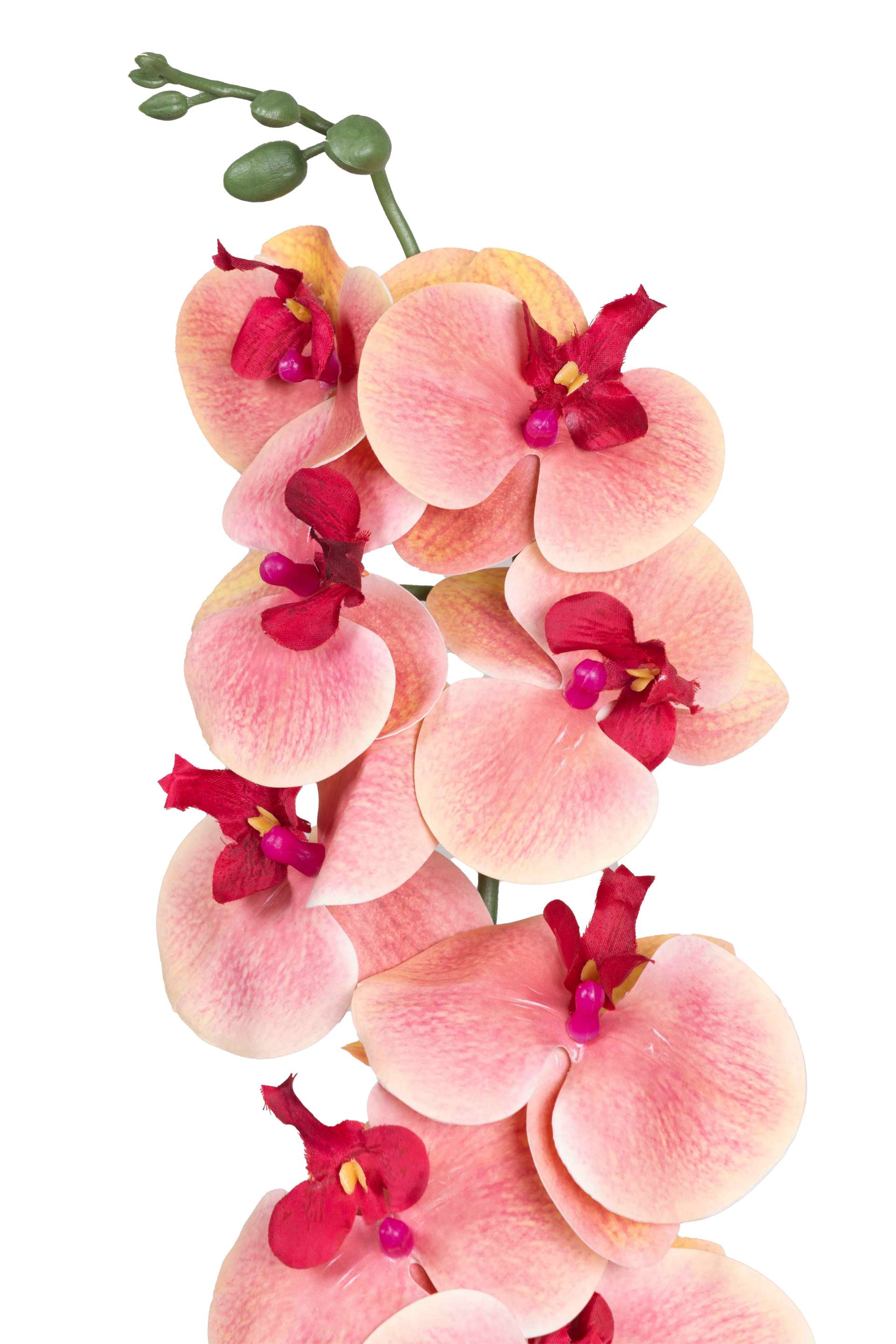 Artificial Orchid Stick-Orange
