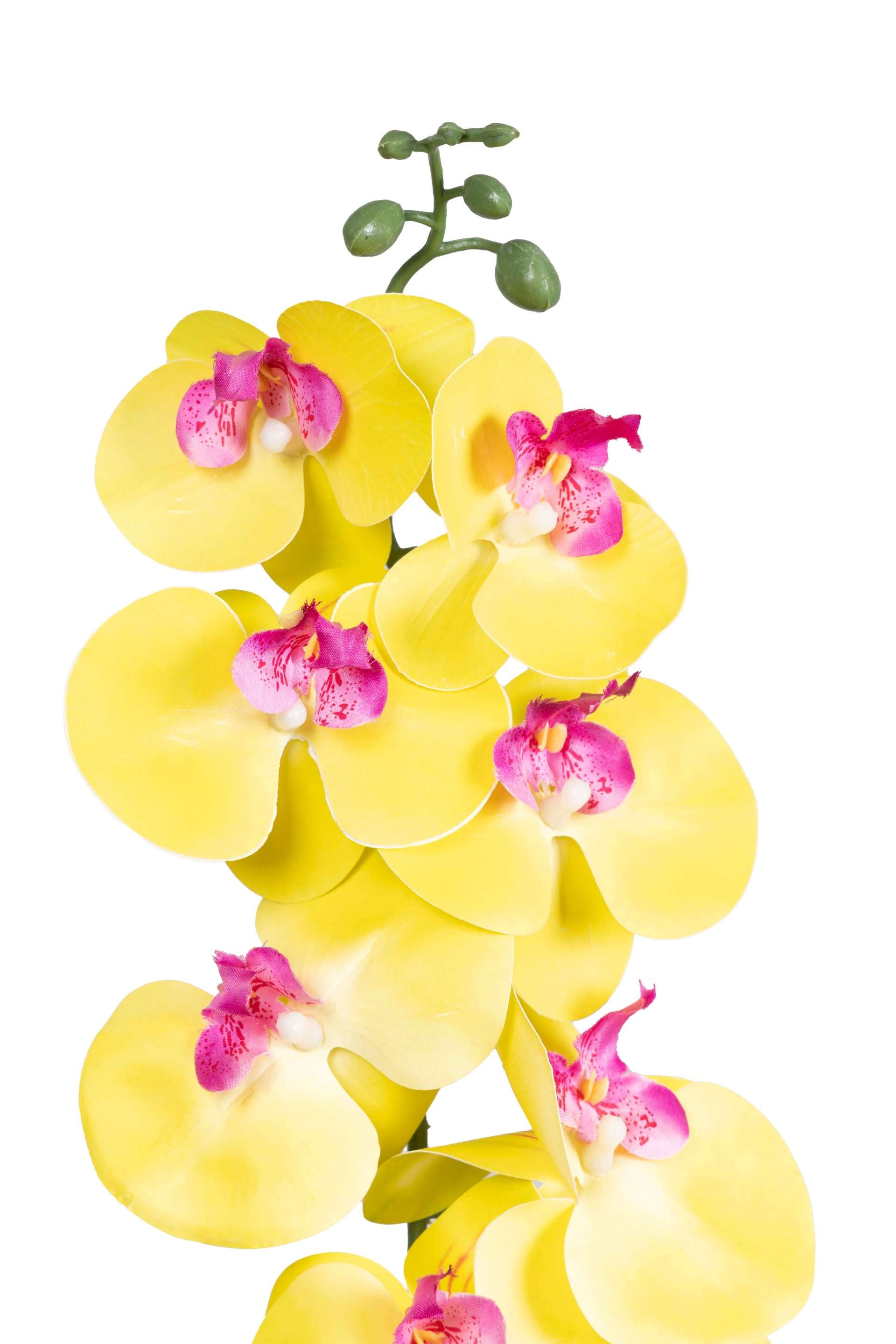 Artificial Orchid Stick-Orange