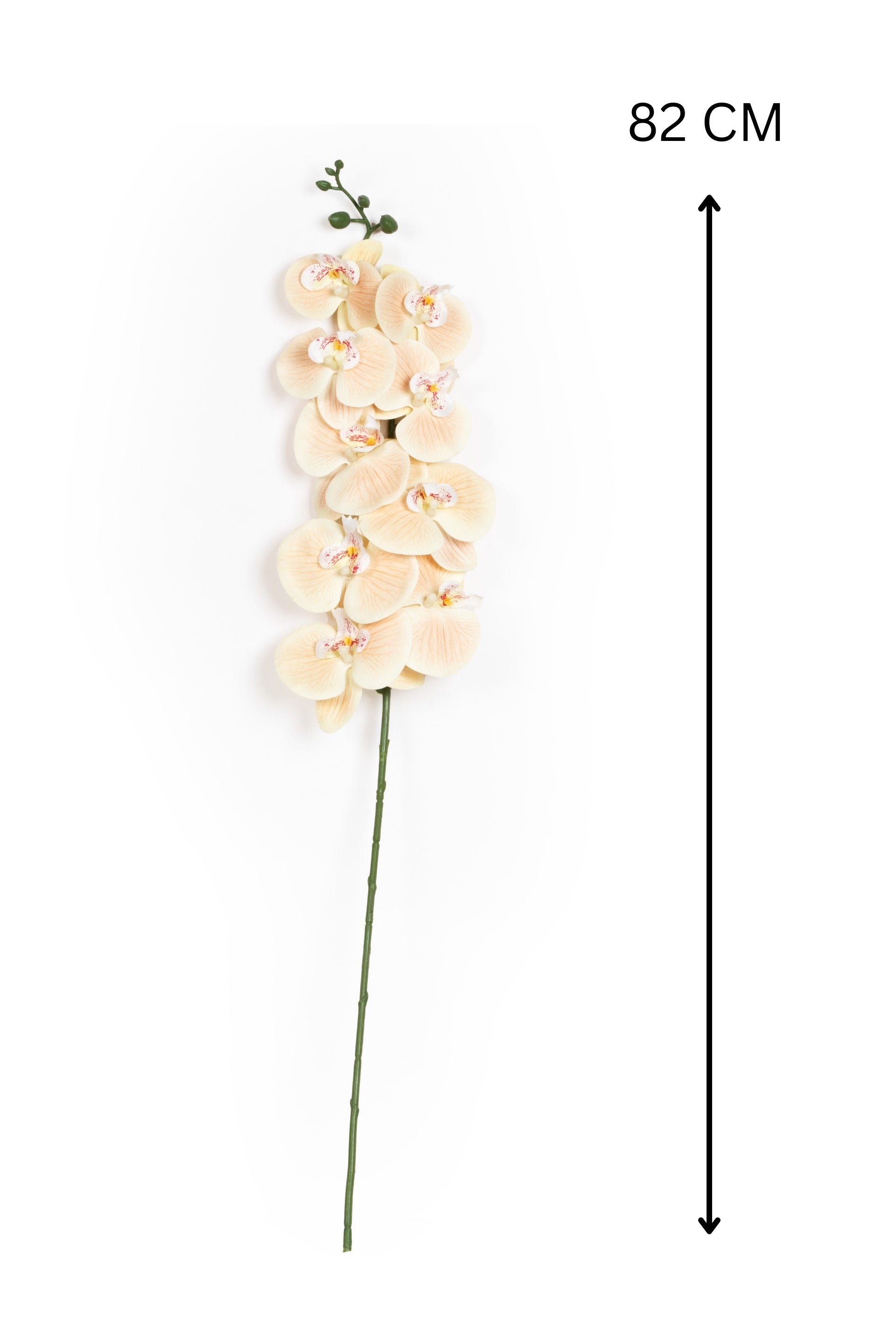 Artificial Orchid Stick-Orange