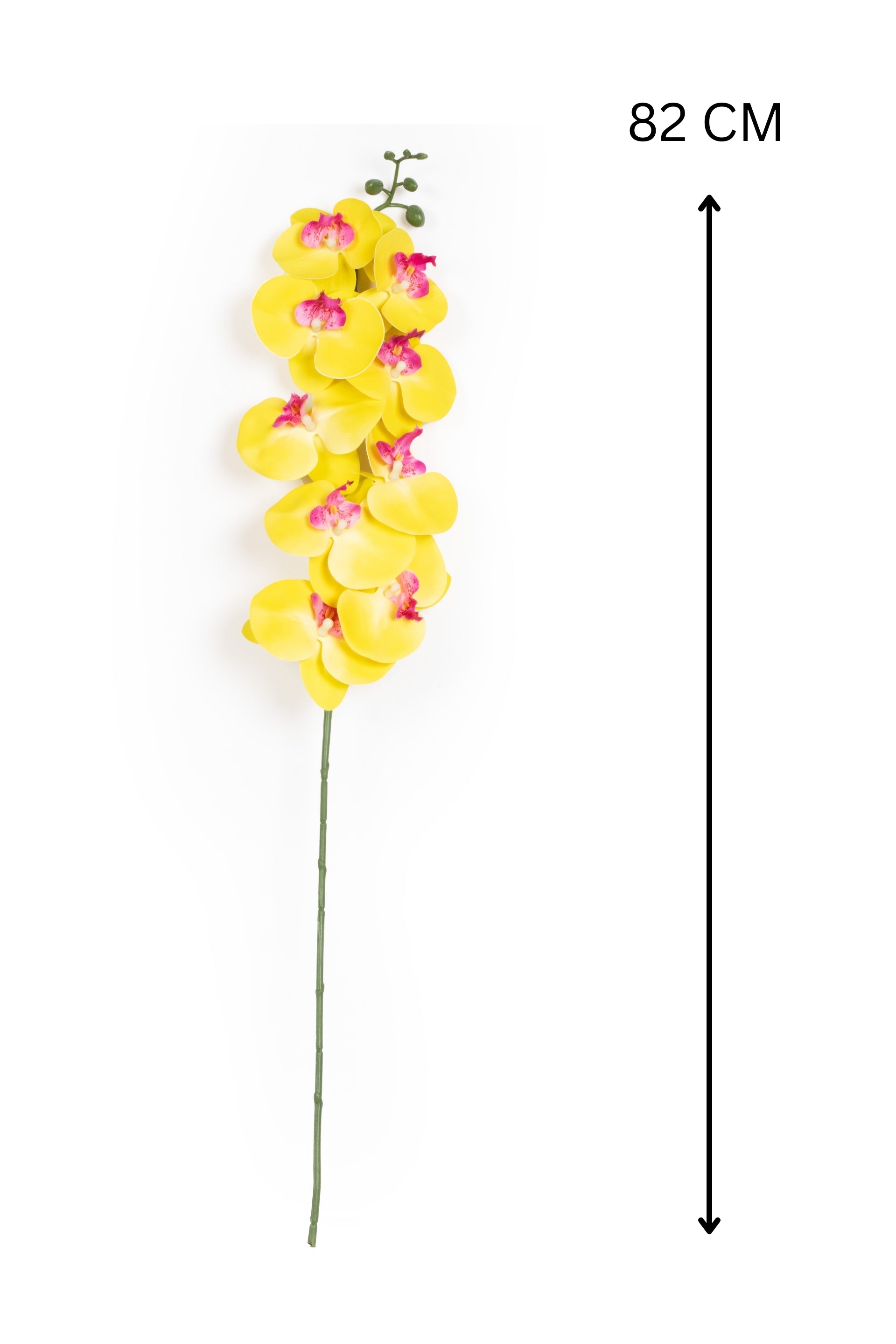 Artificial Orchid Stick-Orange