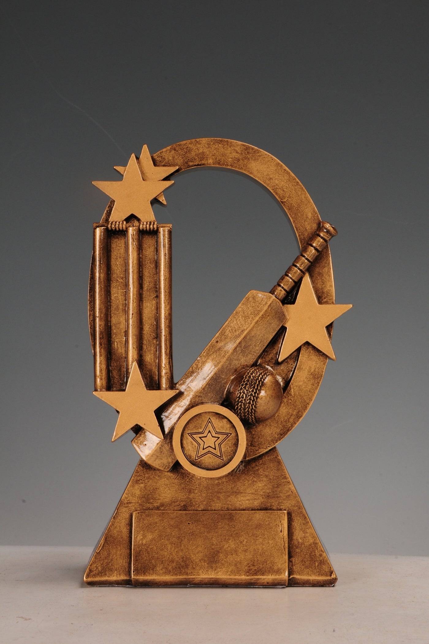 Oval Stars Cricket Showpiece for your home or office decor