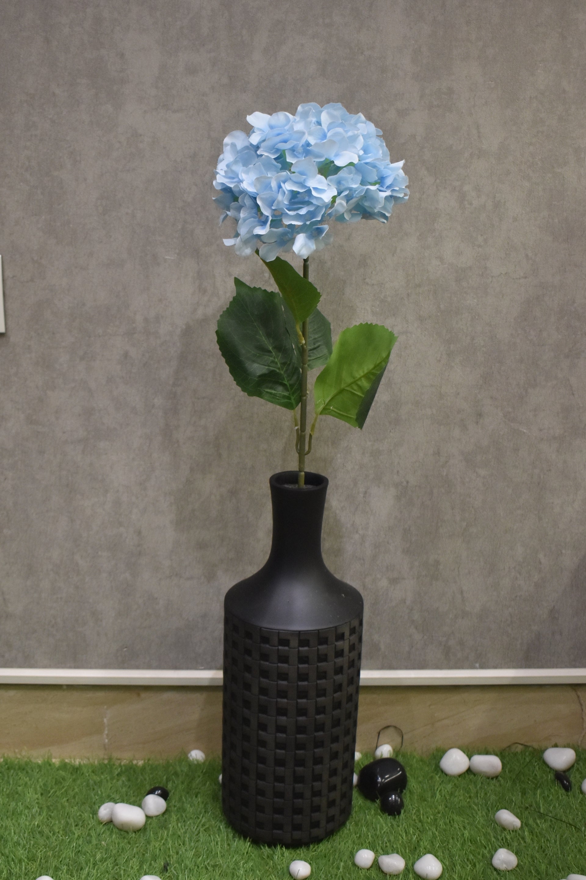 Blue Real Touch Large Hydrangea - Blue Paris Flowers
