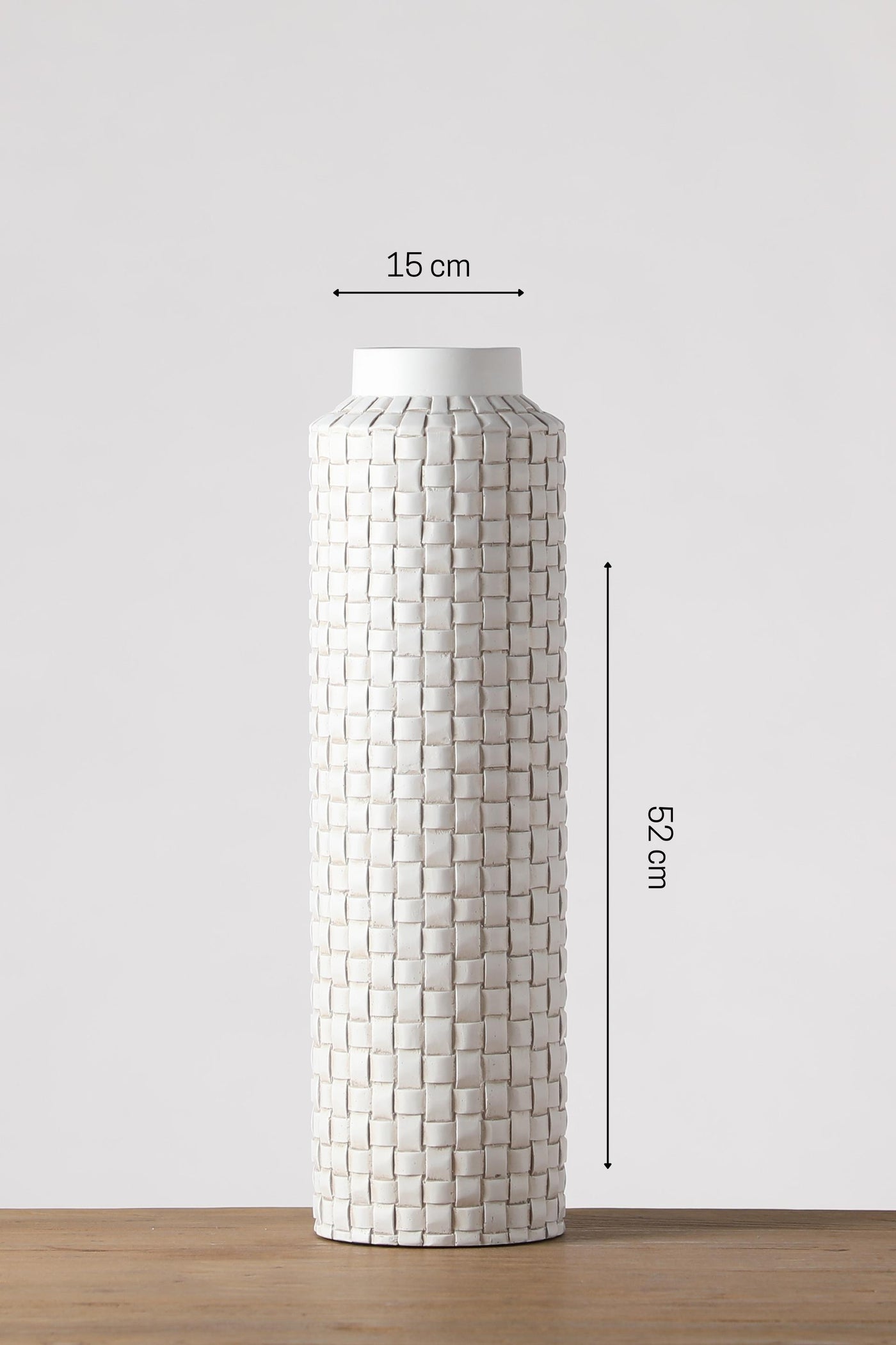 Slender shape new design resin vase for your home or office decor