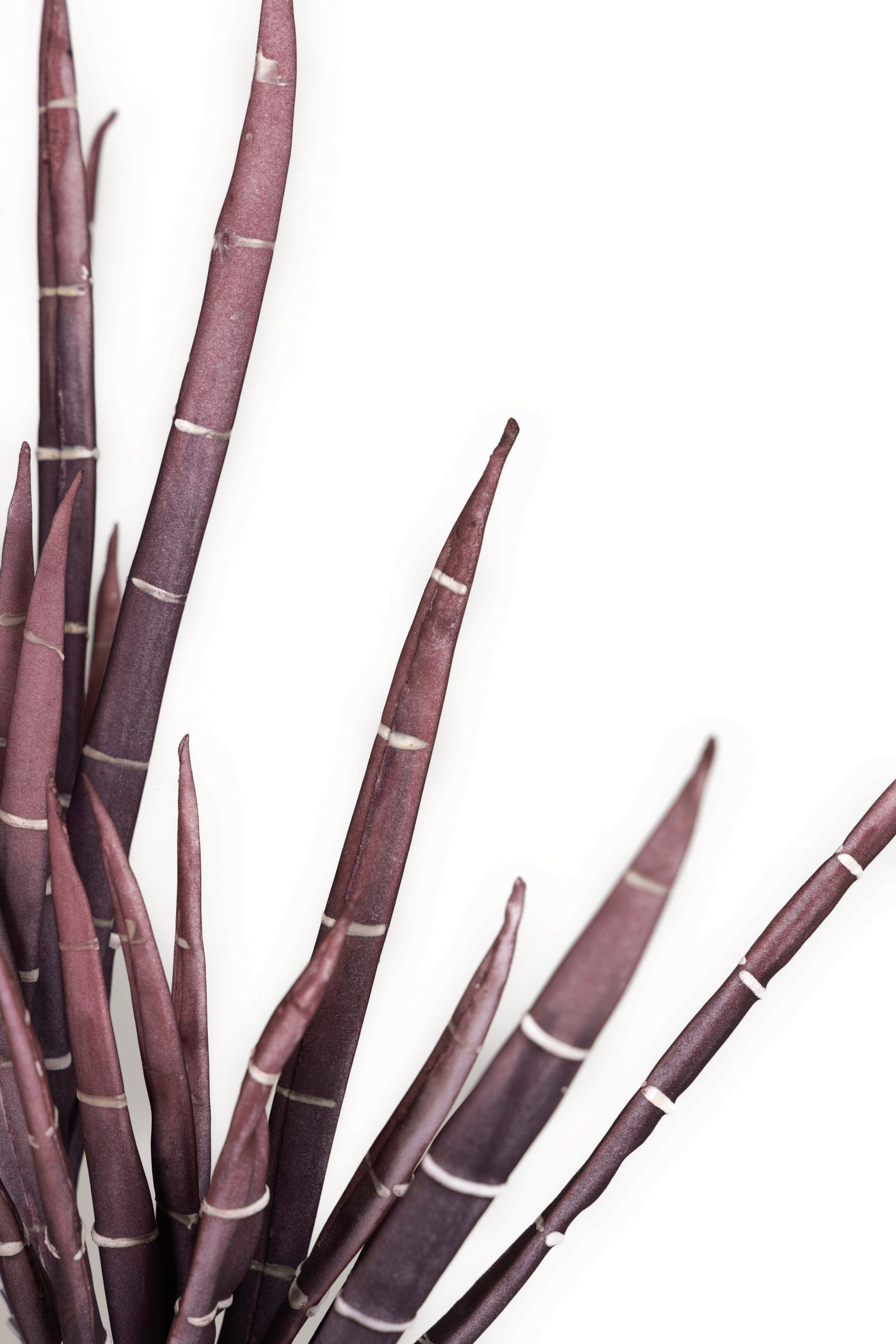 Artificial Bamboo Stem-Maroon