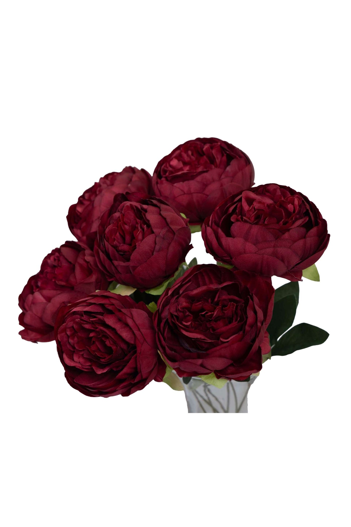 Peony Artificial Flowers Bunch for your home or office decor-Blue