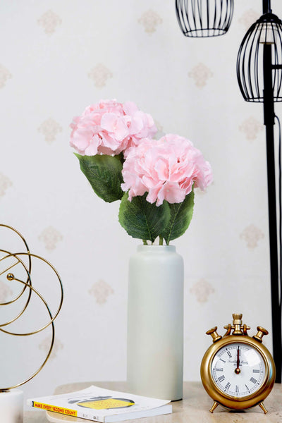 Beautiful Hydrangea Flower Bunch-White