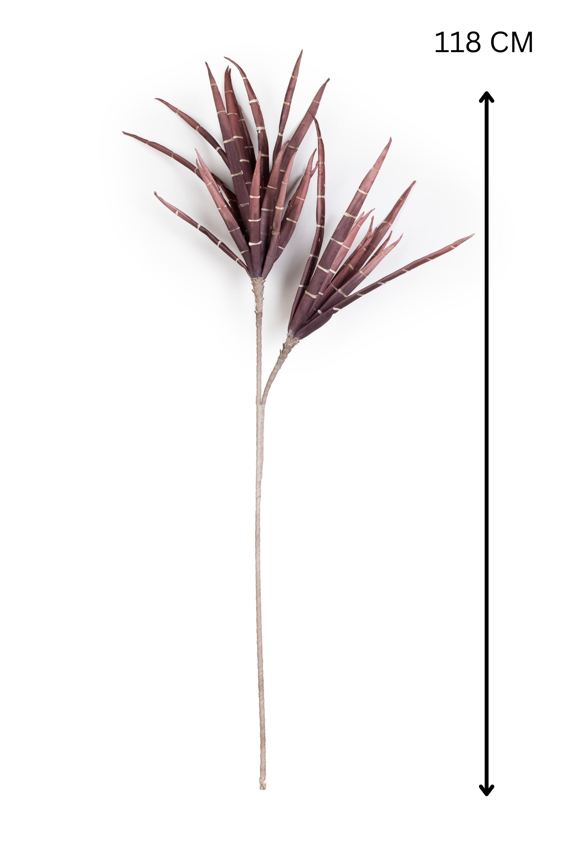 Artificial Bamboo Stem-Maroon