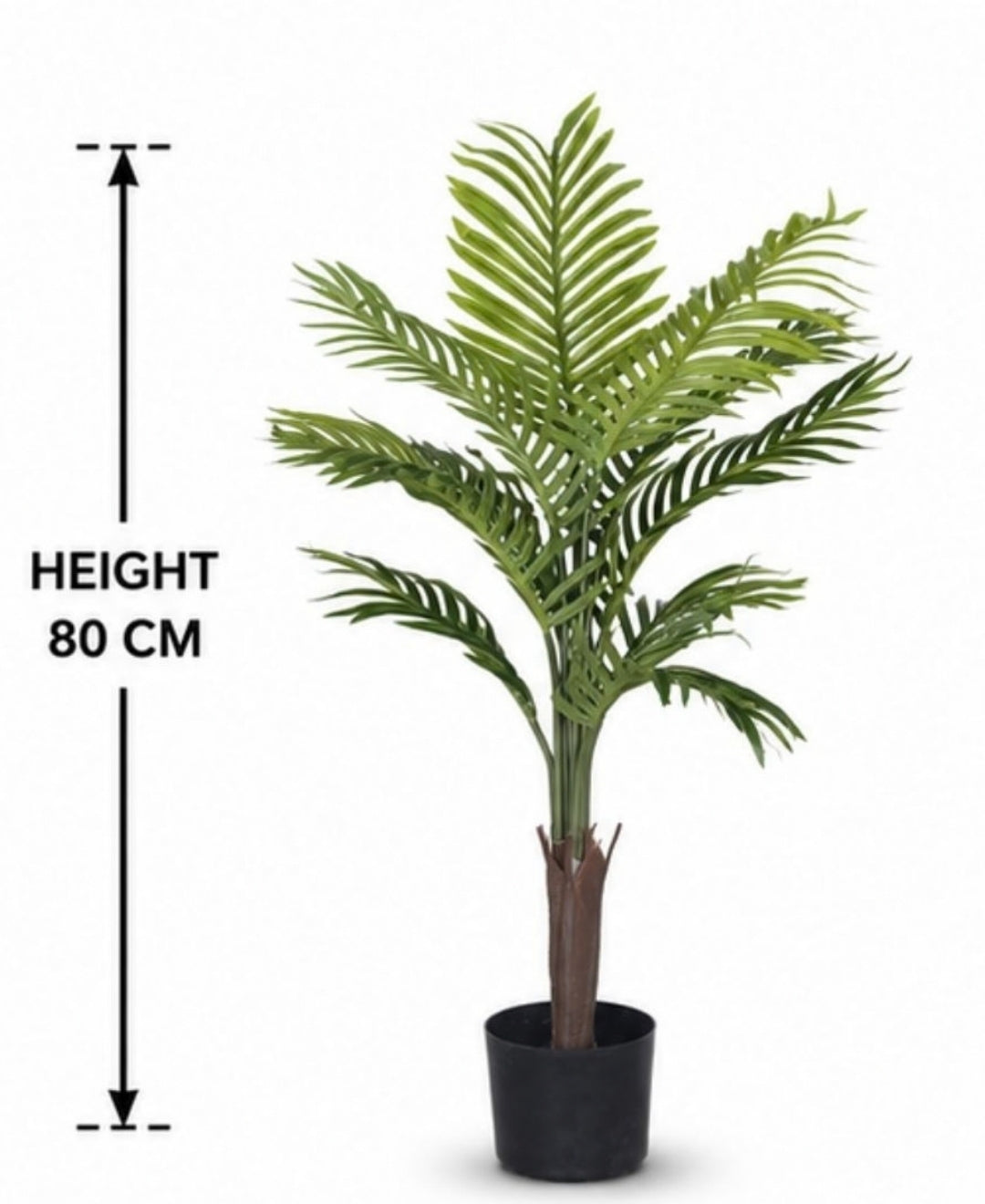 Lifelike Areca Palm Plant with Pot- 2.5 FT