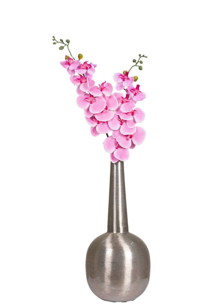 Dual Stem Artificial Orchid Flower-Dark Pink