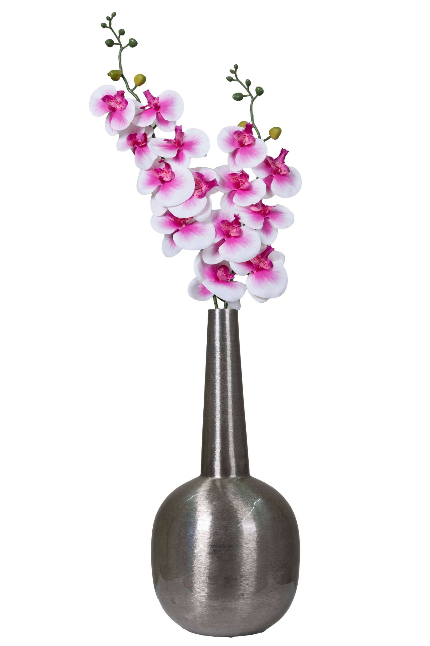 Dual Stem Artificial Orchid Flower-Green