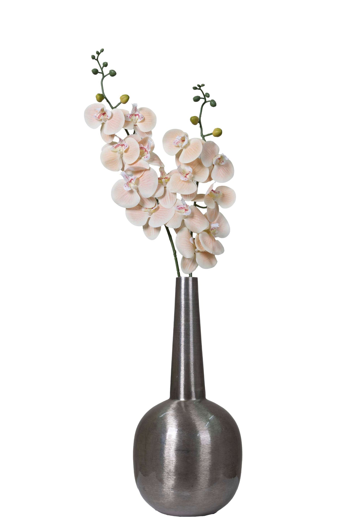 Dual Stem Artificial Orchid Flower-Dark Pink