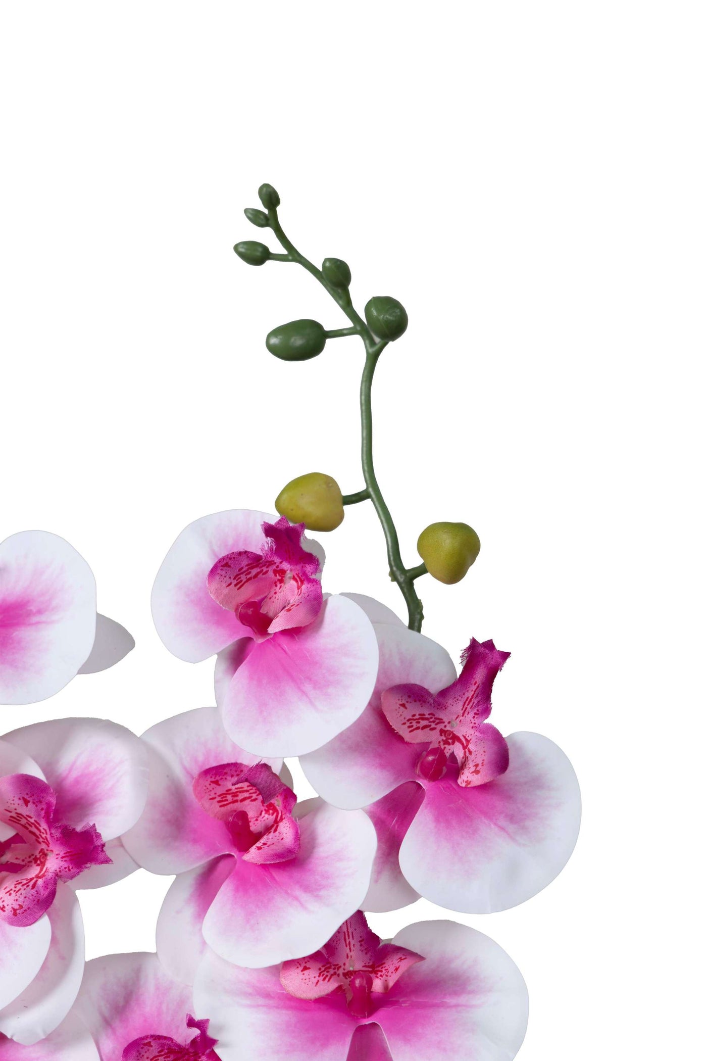 Dual Stem Artificial Orchid Flower-Light Pink