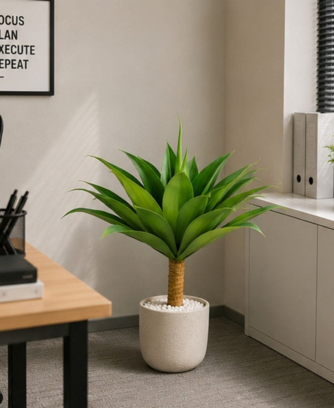 Large Artificial Agave Succulent Plant Without Pot