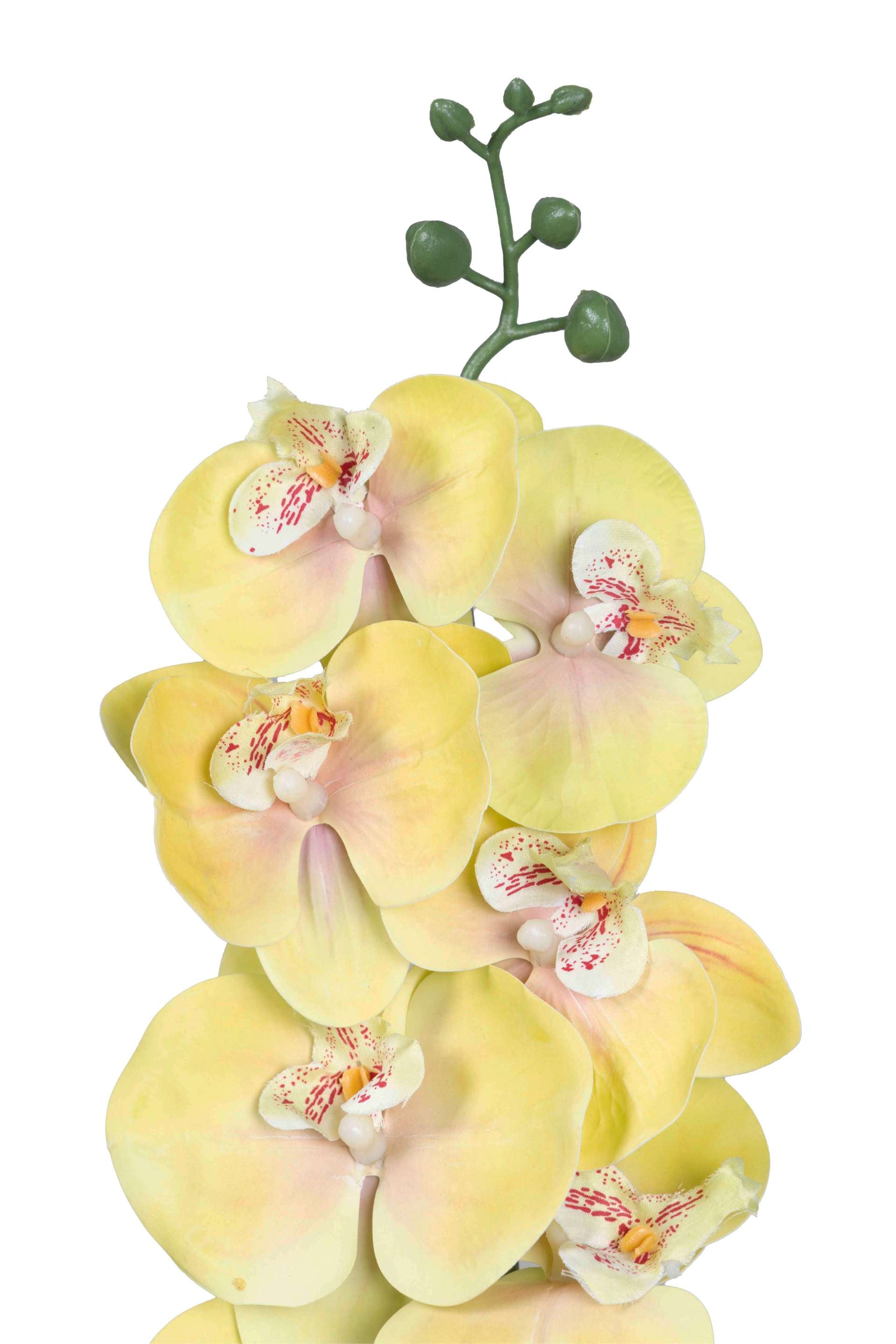 Artificial Orchid Stick-Orange
