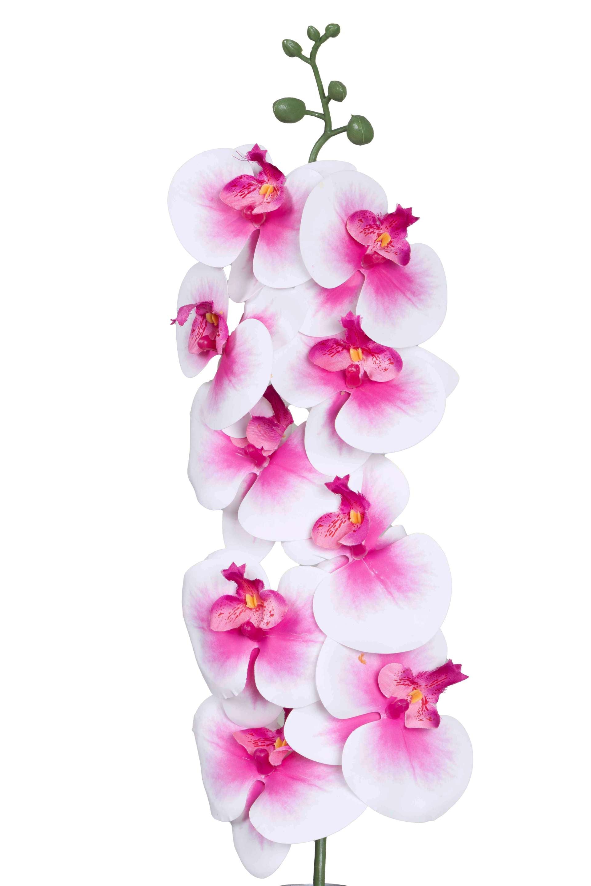 Artificial Orchid Stick-Orange