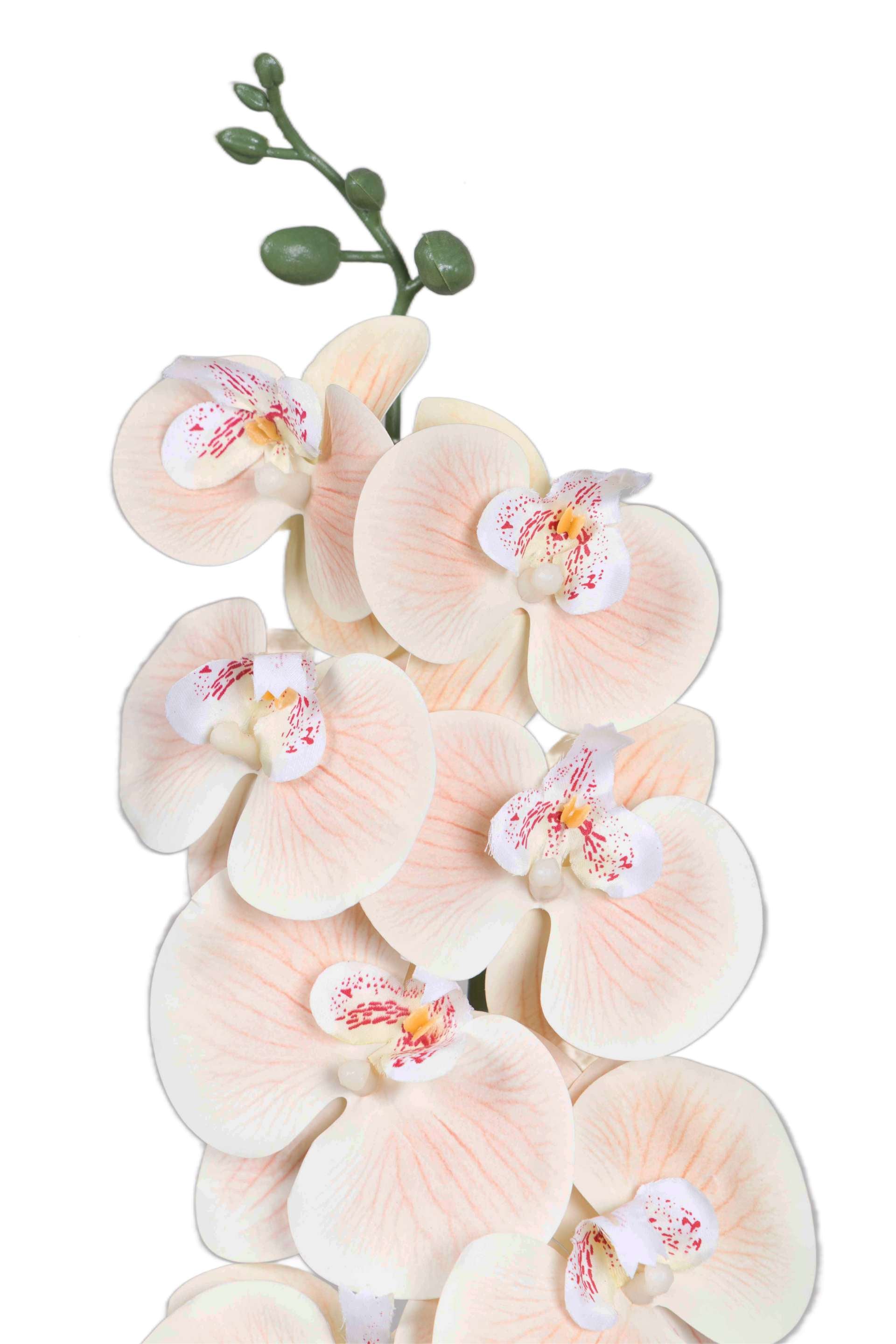 Artificial Orchid Stick-Orange