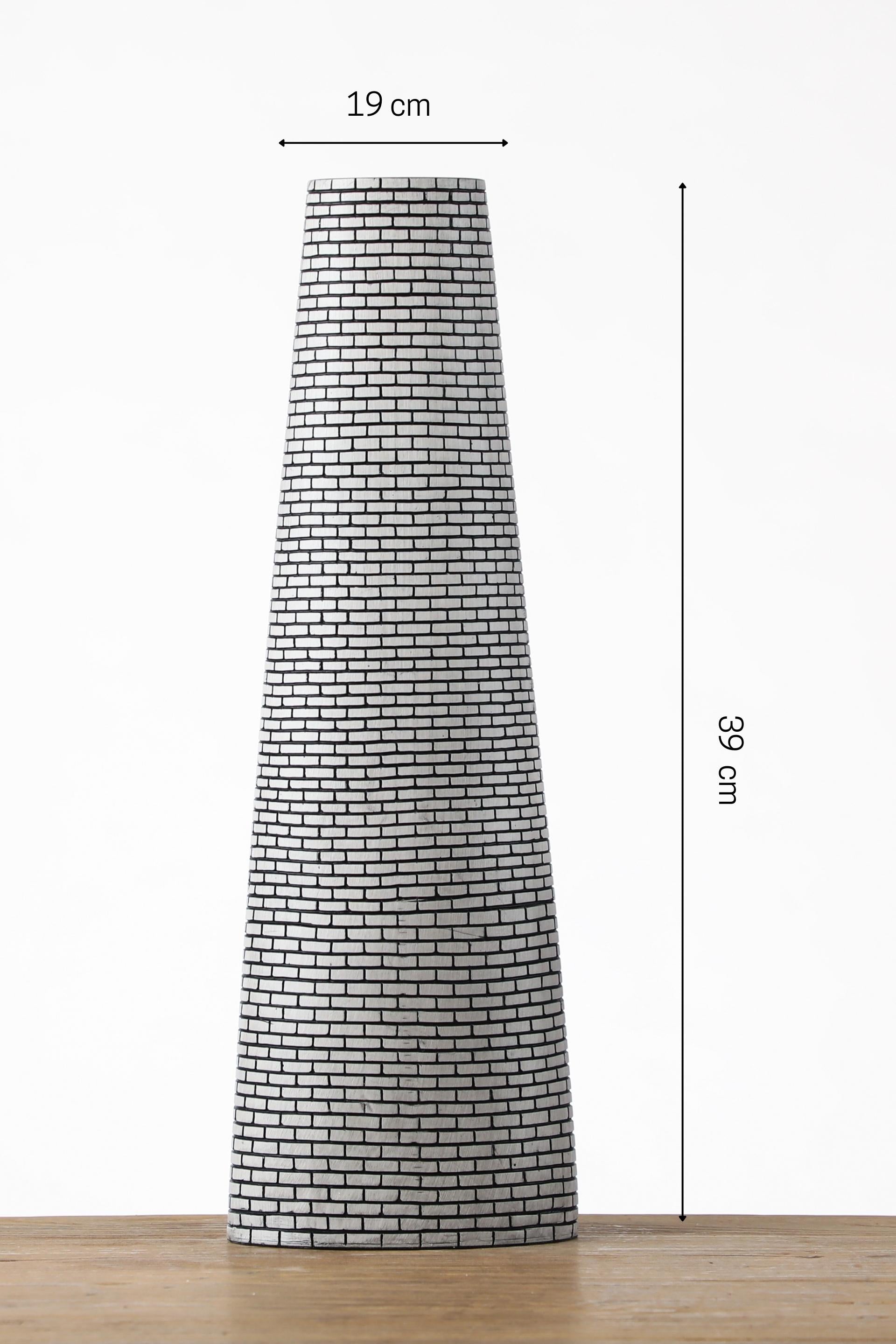 Beautiful and Tall resin vase for your home or office decor