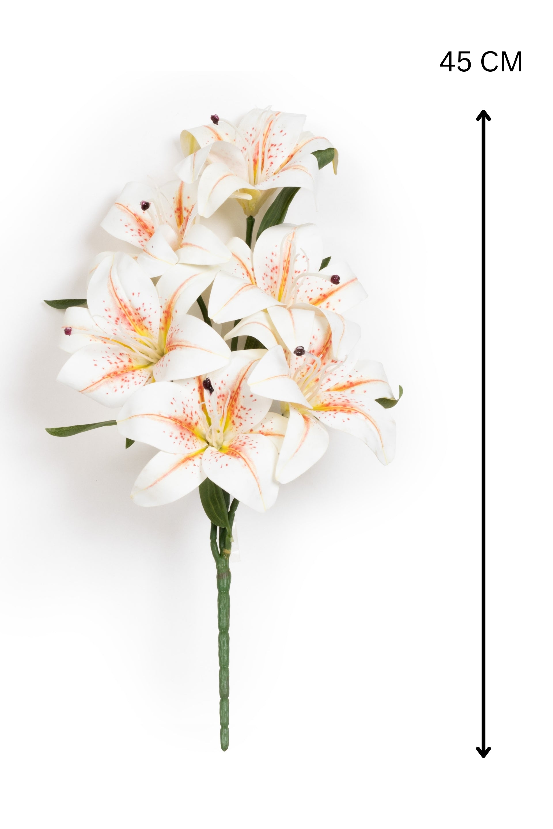 Artificial Lily Flowers for your home or office decor-White