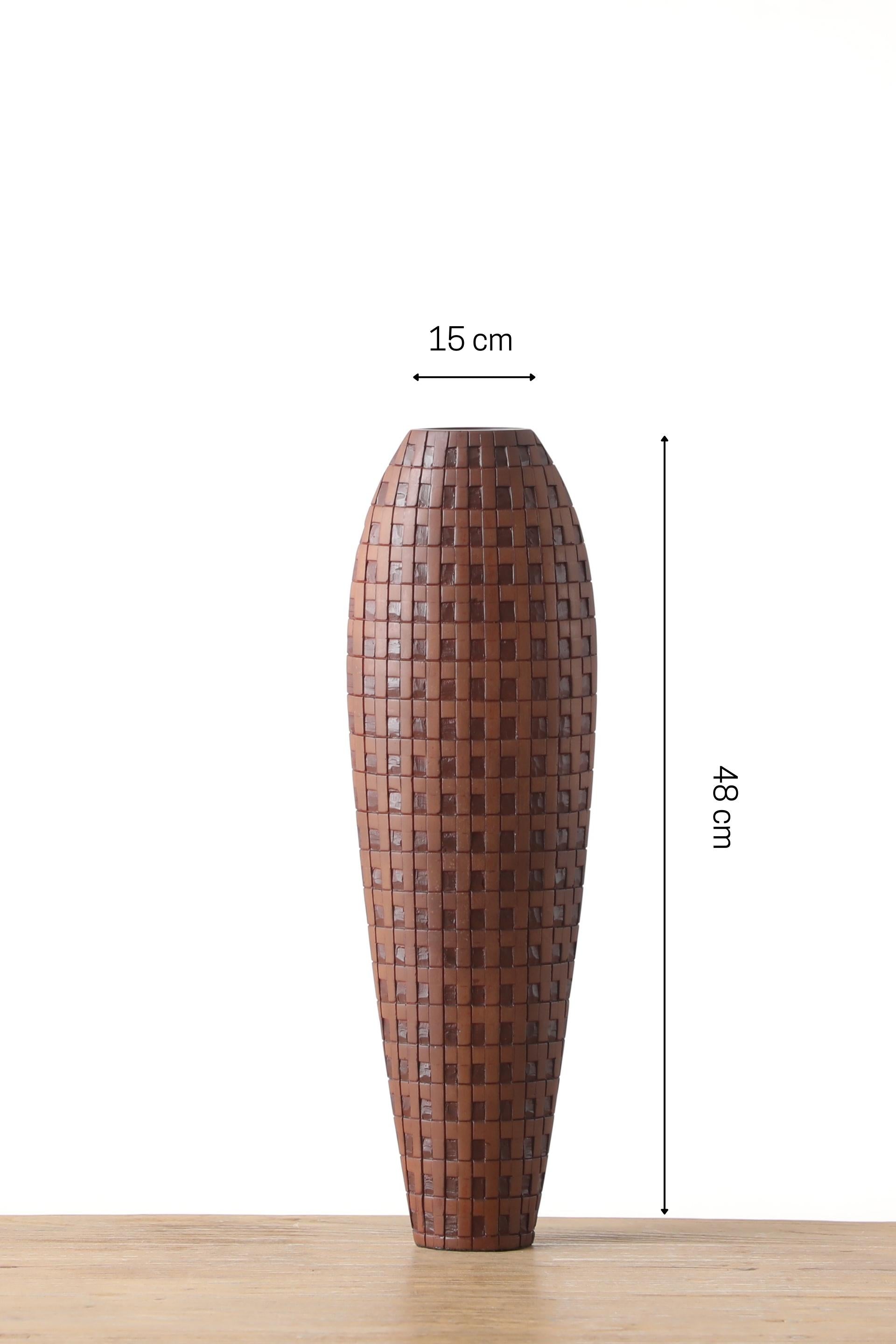 Oval Shaped Wall Shelves resin Vase for your home or office decor