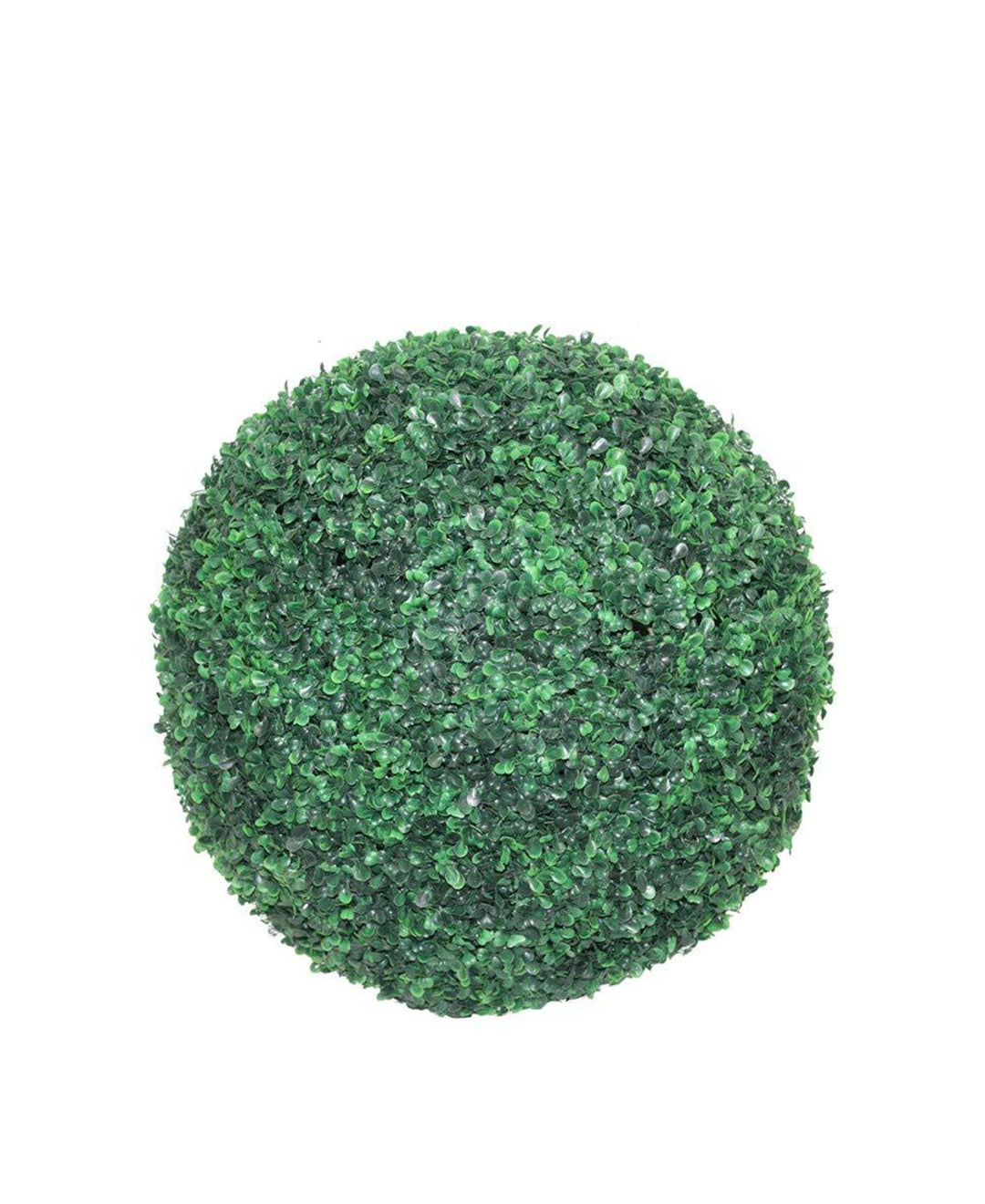 PolliNation Artificial Green Eucalyptus Boxwood Topiary Ball for Backyard, Balcony, Garden, Wedding and Home DÃ©cor  (Pack of 1, 55 cm)