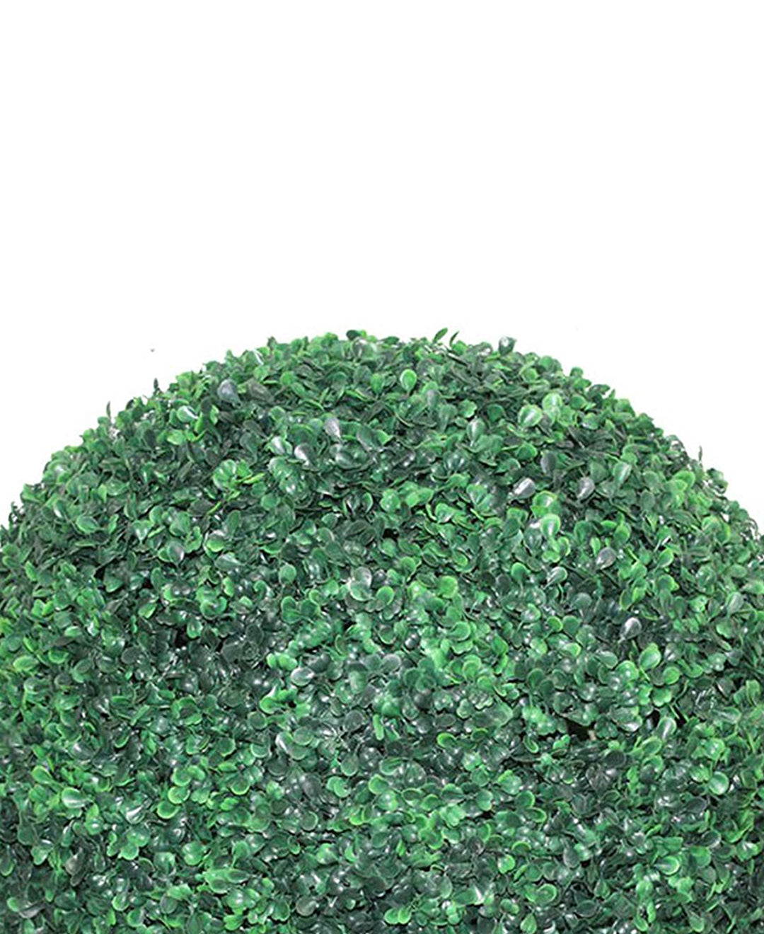 PolliNation Artificial Green Eucalyptus Boxwood Topiary Ball for Backyard, Balcony, Garden, Wedding and Home DÃ©cor  (Pack of 1, 55 cm)