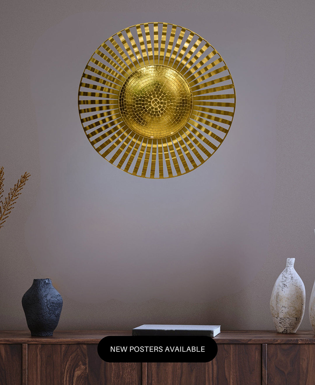 Pollination Exquisite Metal Wall Art