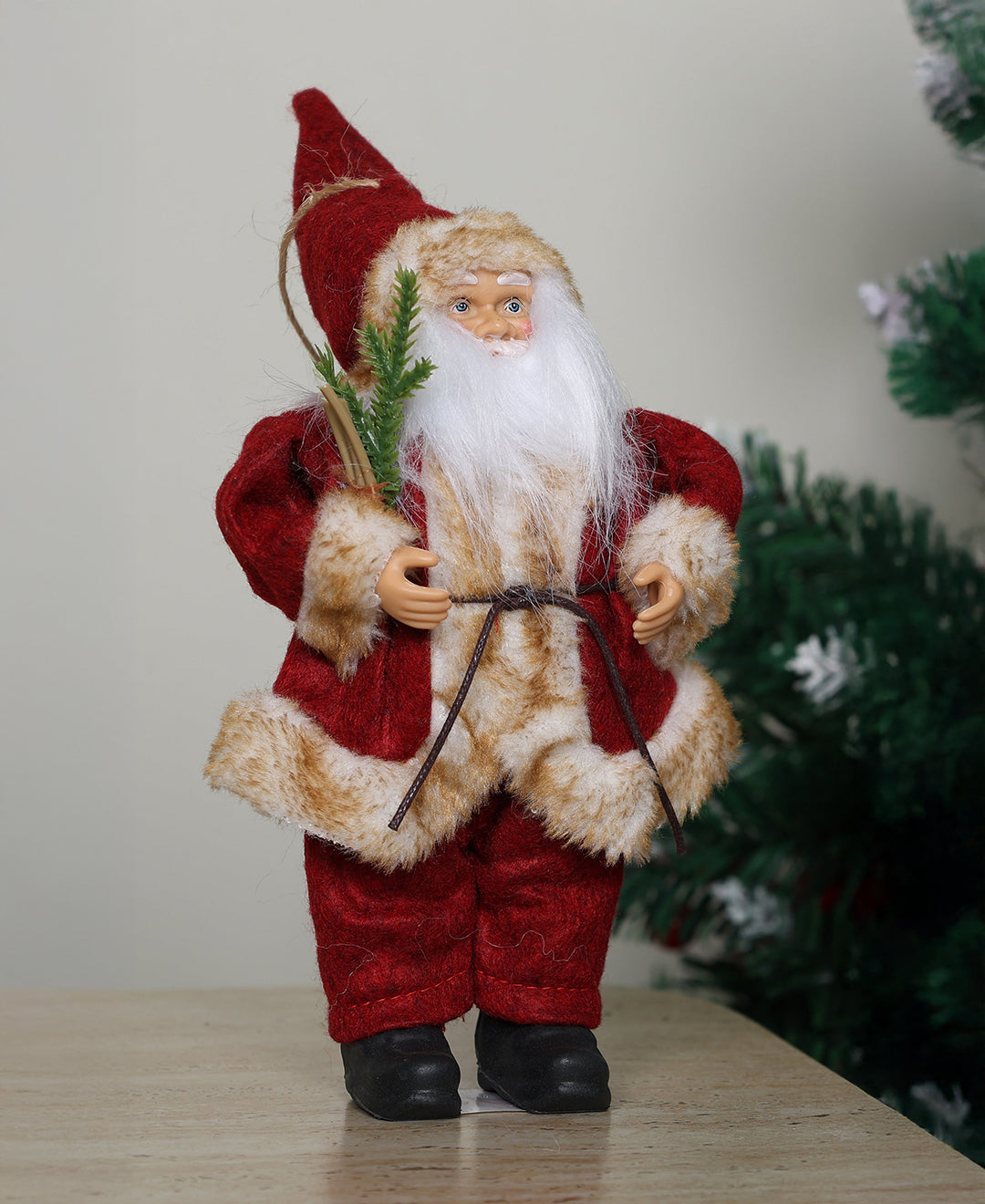 Christmas Festive Rustic Santa Claus