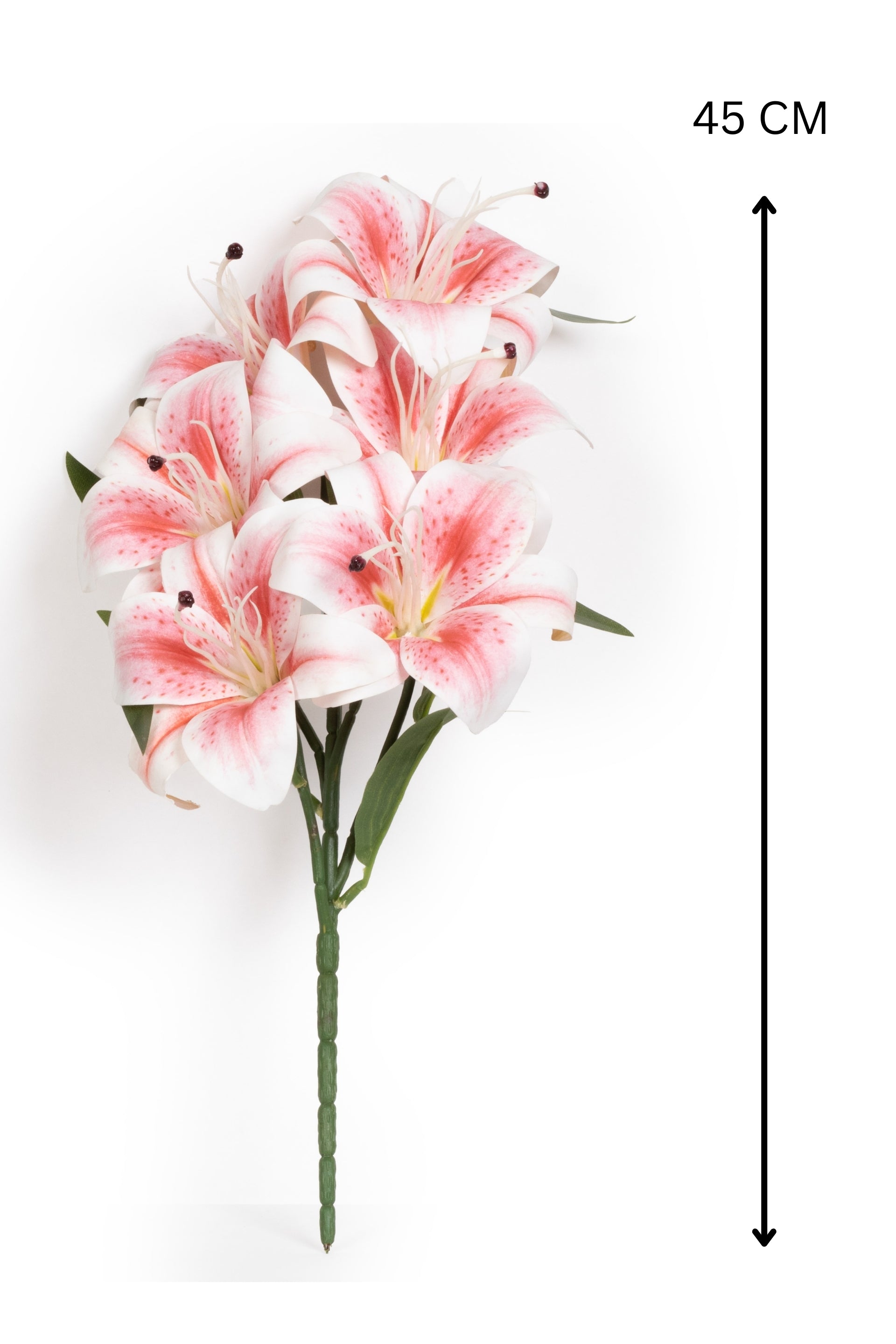 Artificial Lily Flowers for your home or office decor-White
