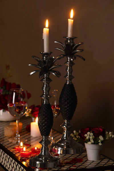 Eternal Glow Pineapple Candle Holders