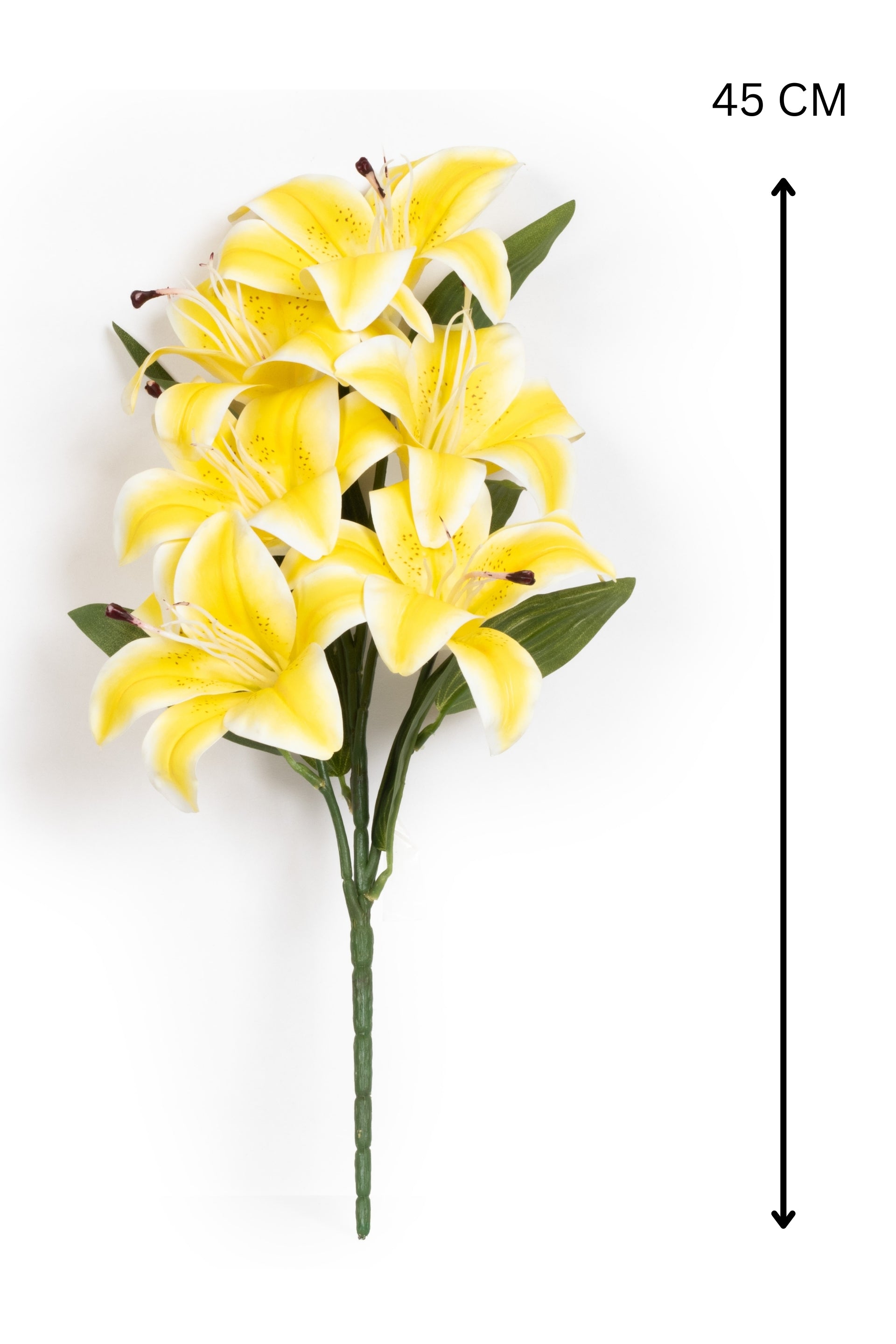 Artificial Lily Flowers for your home or office decor-White