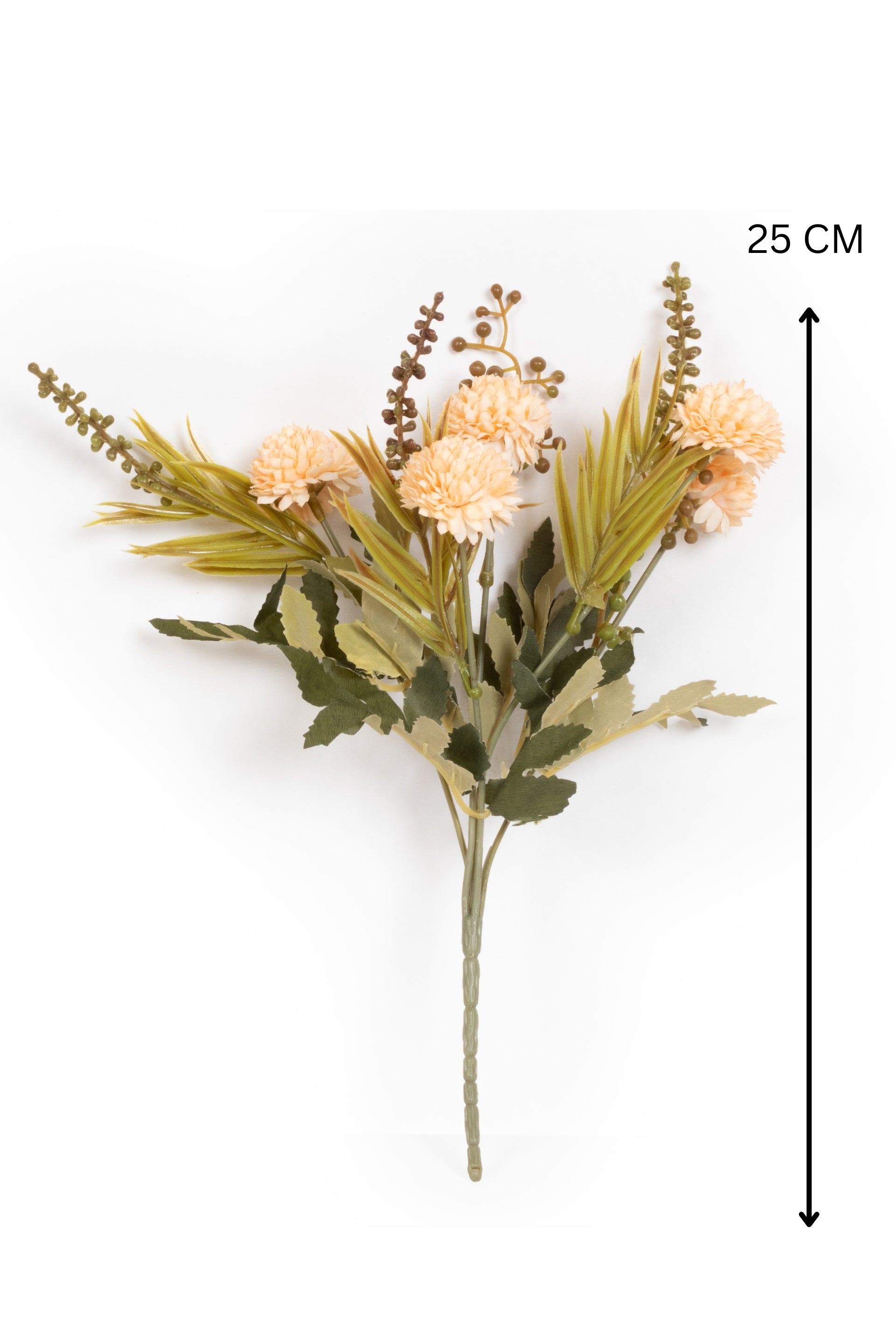 Artificial Chrysanthemum Bunch-Peach