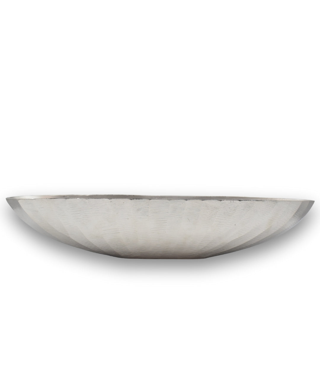 Milan Boat Shaped Metal Platter