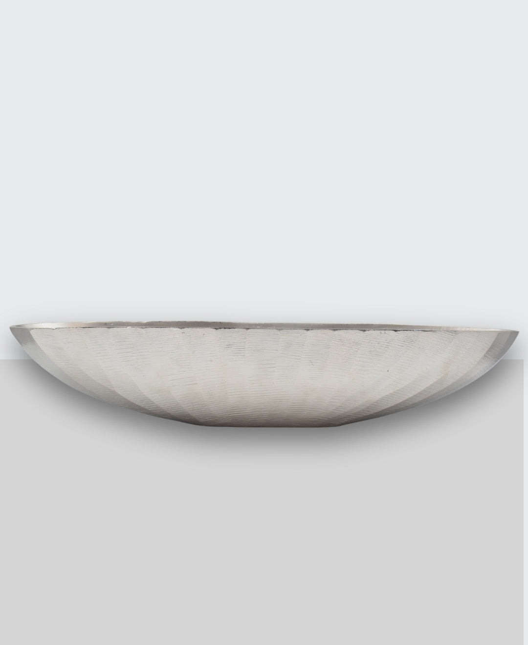 Milan Boat Shaped Metal Platter