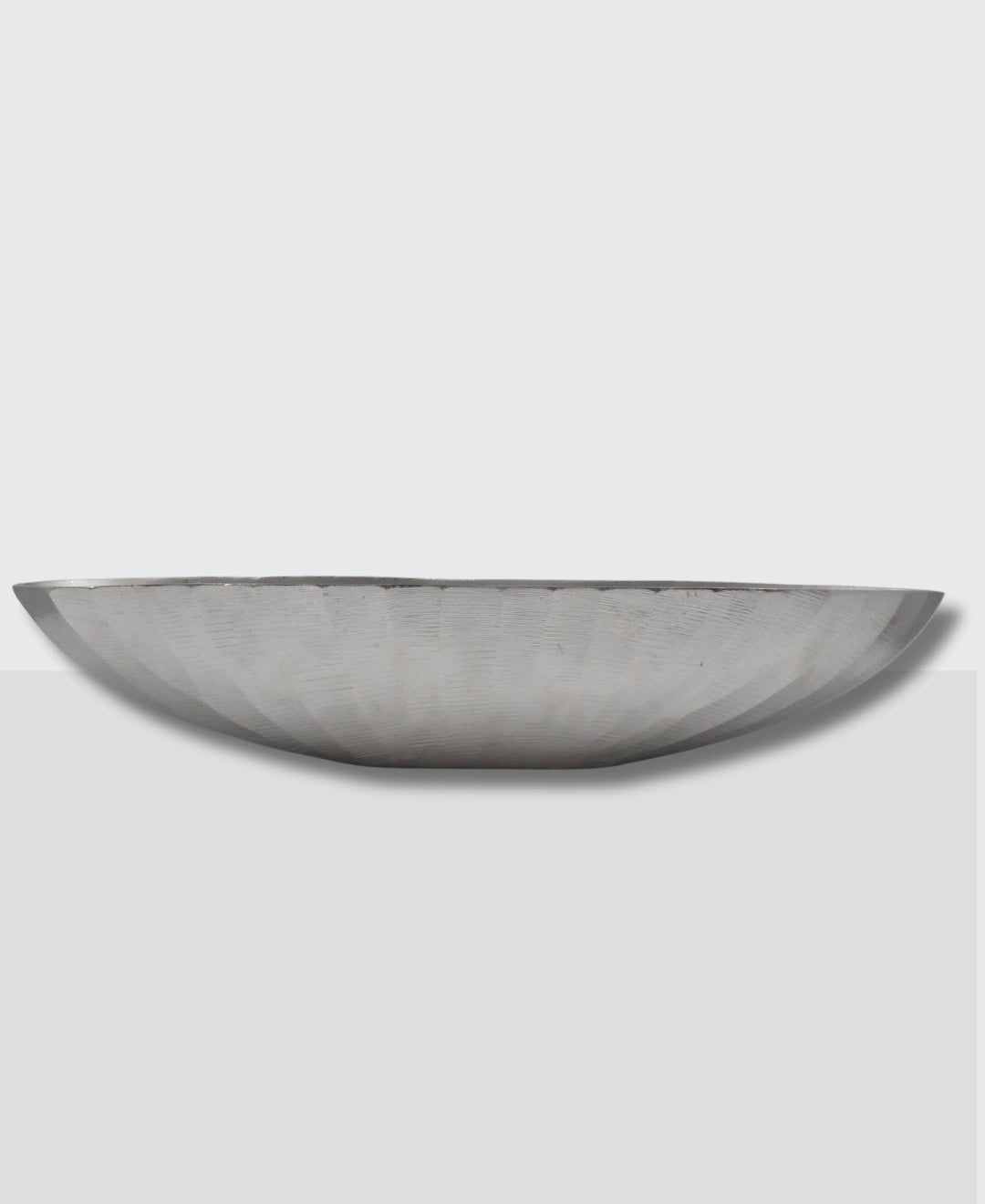 Milan Boat Shaped Metal Platter