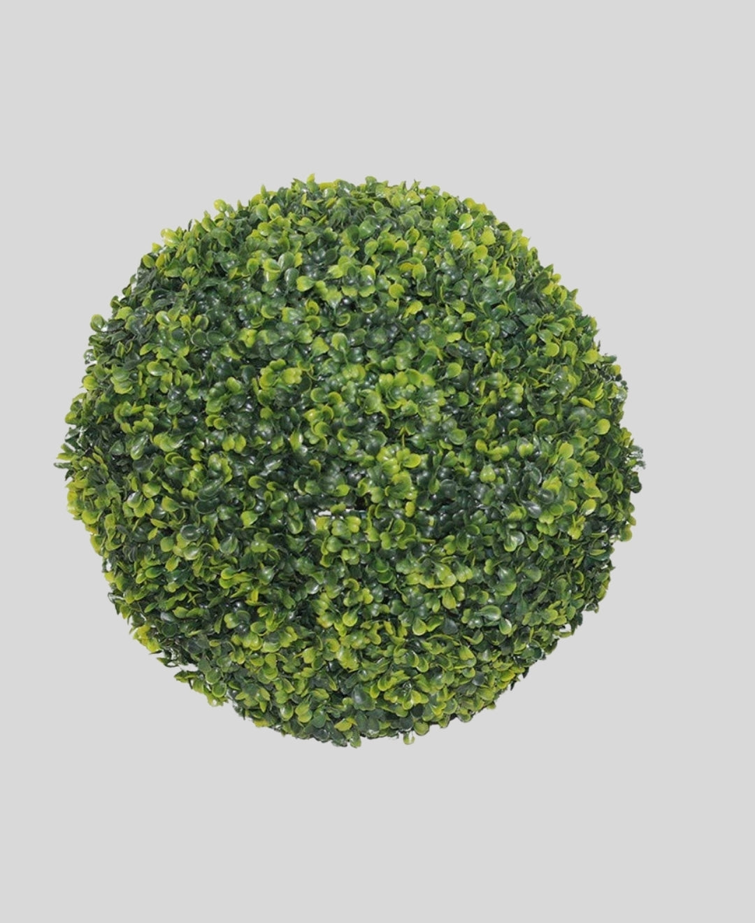 PolliNation Artificial Eucalyptus Boxwood Topiary Ball for Backyard, Balcony, Garden, Wedding and Home Decor (Pack of 1)