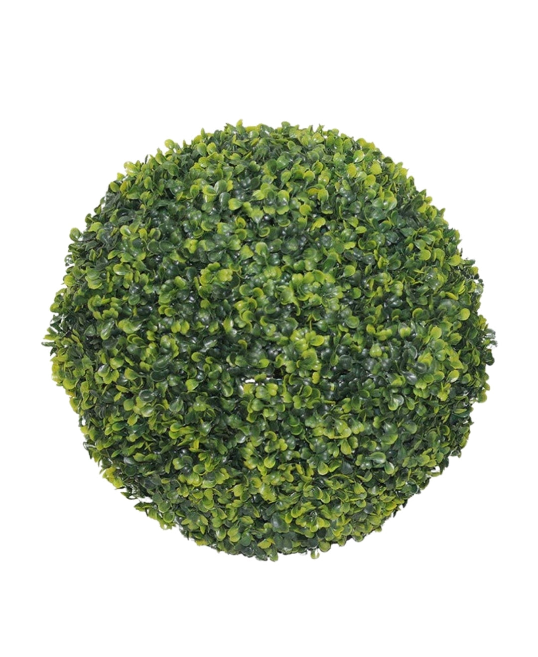 PolliNation Artificial Eucalyptus Boxwood Topiary Ball for Backyard, Balcony, Garden, Wedding and Home Decor (Pack of 1)
