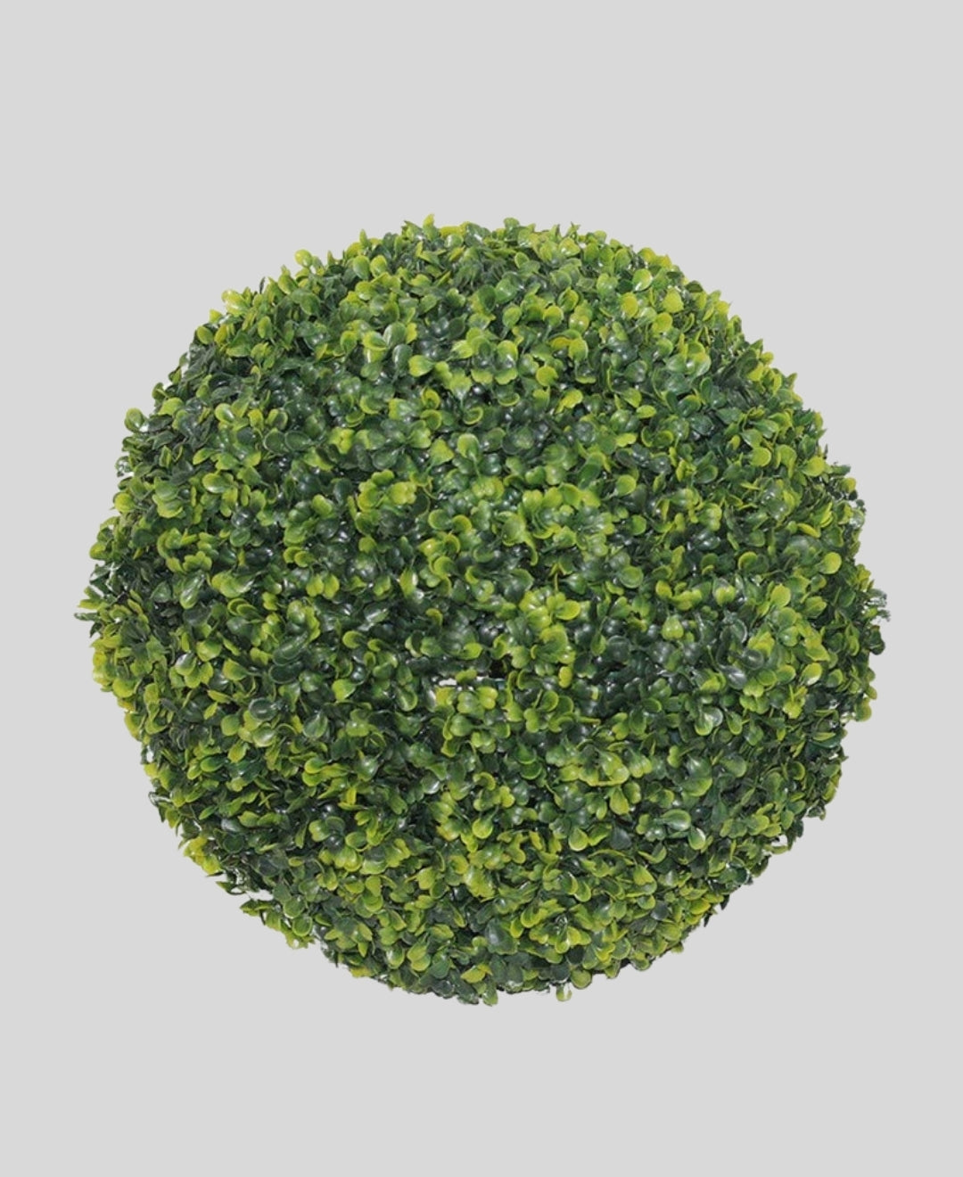 PolliNation Artificial Eucalyptus Boxwood Topiary Ball for Backyard, Balcony, Garden, Wedding and Home Decor (Pack of 1)