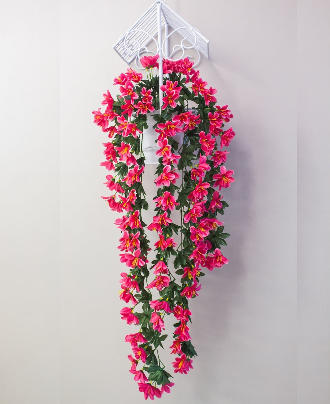 PolliNation Stunning Artificial Hanging Flowers for Wall Hanging |Decoration |Home DÃ©cor (33 inch, Pack of 1)