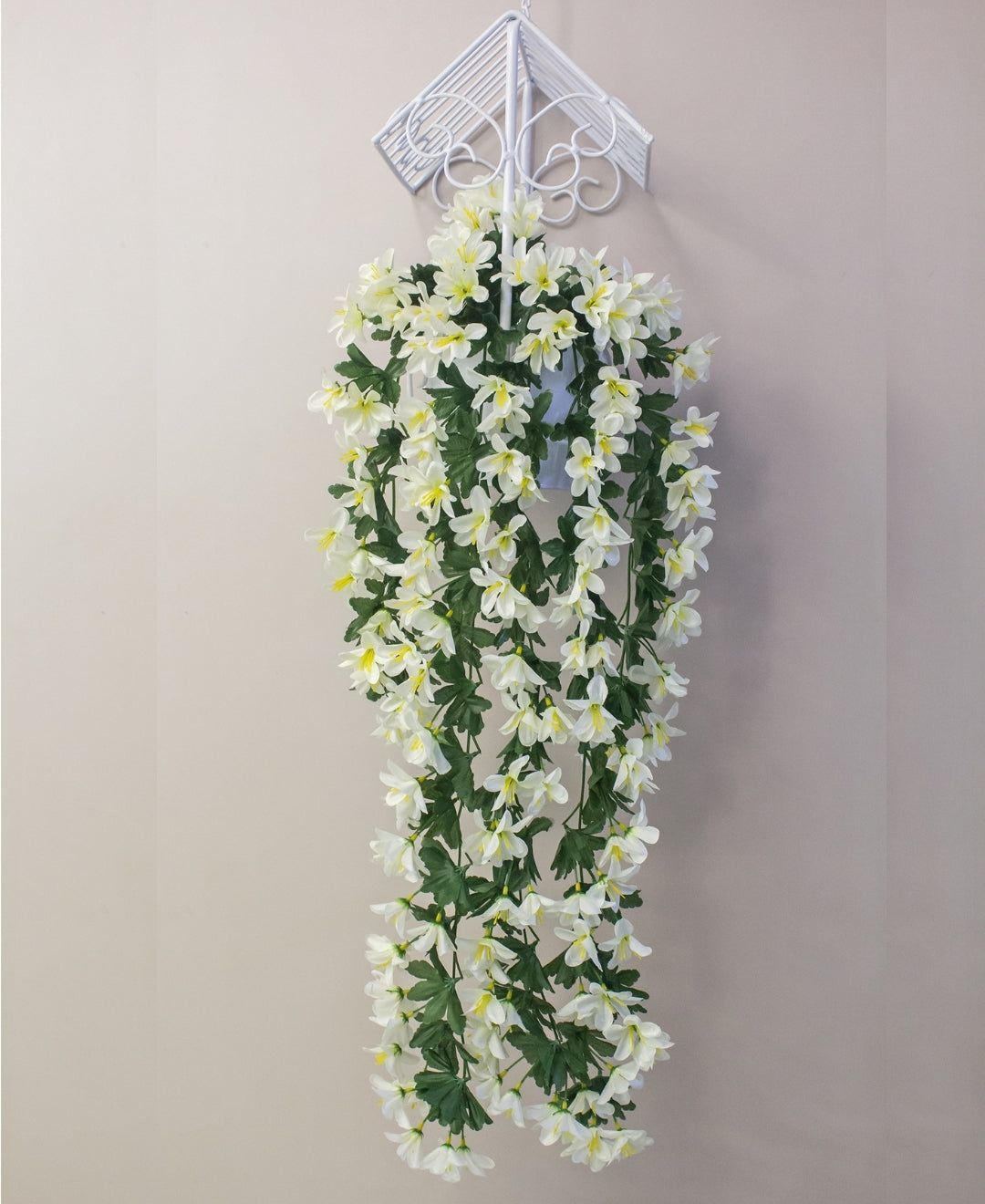 PolliNation Stunning Artificial Hanging Flowers for Wall Hanging |Decoration |Home DÃ©cor (33 inch, Pack of 1)