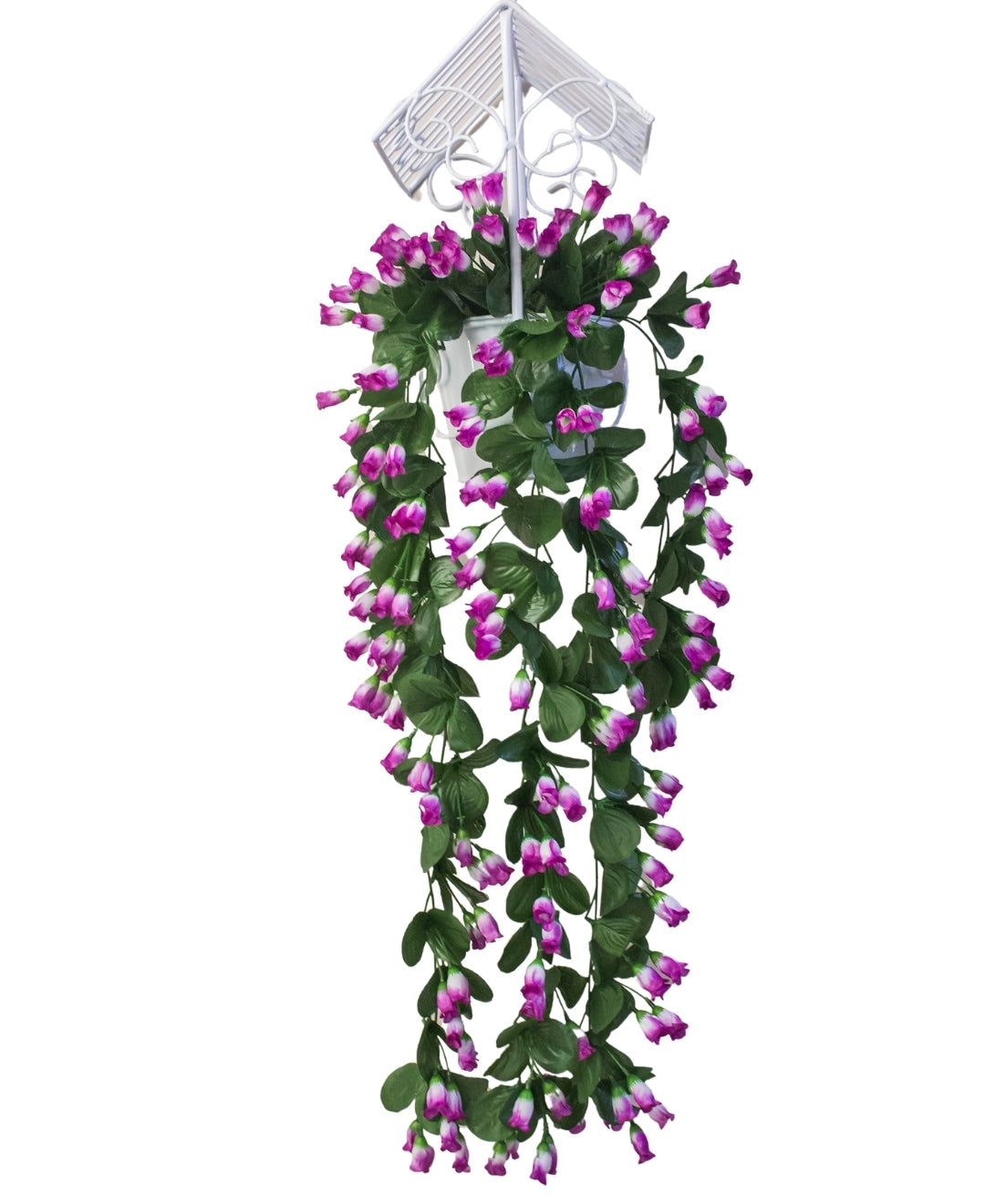 PolliNation Artificial Hanging Flowers for Home DecorationÂ Â (35 inch, Pack of 1)