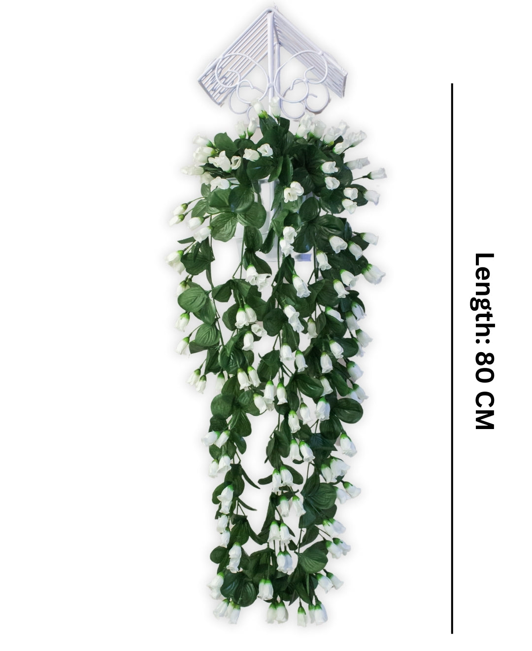 PolliNation Artificial Hanging Flowers for Home DecorationÂ Â (35 inch, Pack of 1)