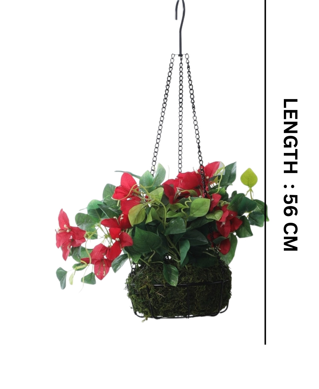 PolliNation Elegant Artificial Green Succulent plants online With Metal Pot (Pack of 1)