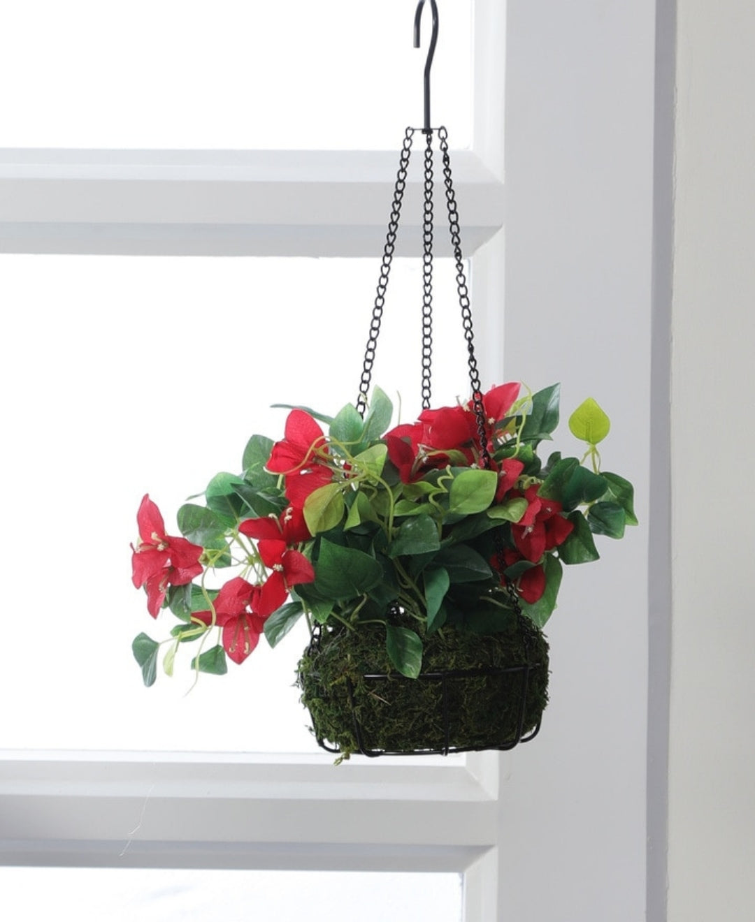 PolliNation Elegant Artificial Green Succulent plants online With Metal Pot (Pack of 1)