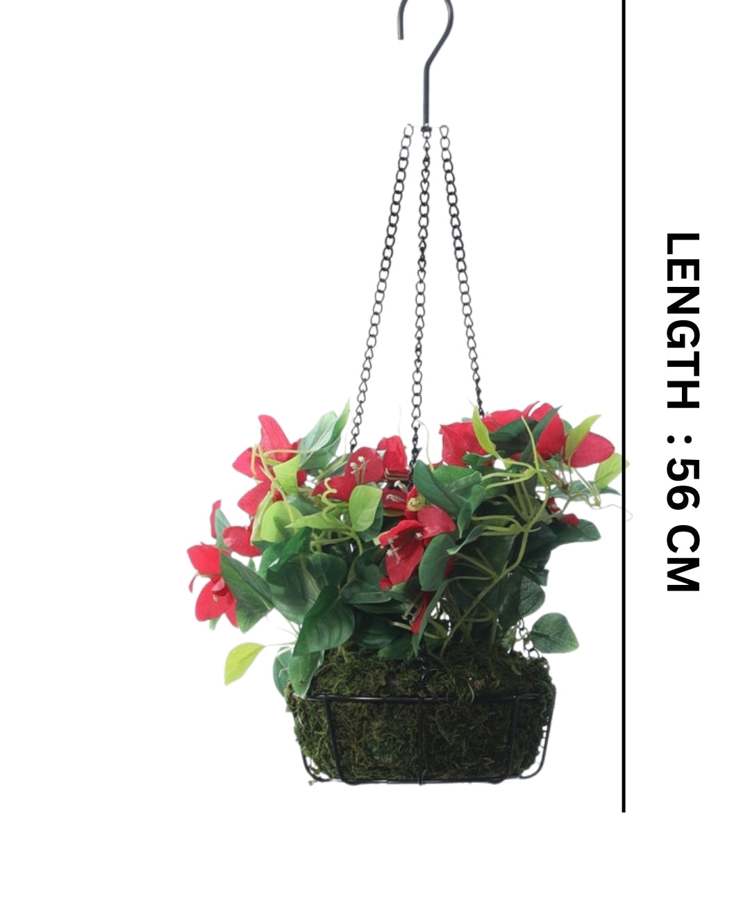 PolliNation Elegant Artificial Green Succulent plants online With Metal Pot (Pack of 1)