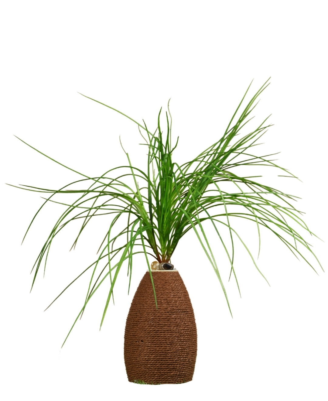 Pollination Attractive Artificial small plant Bush without Pot for Home Decor (Pack of 2)