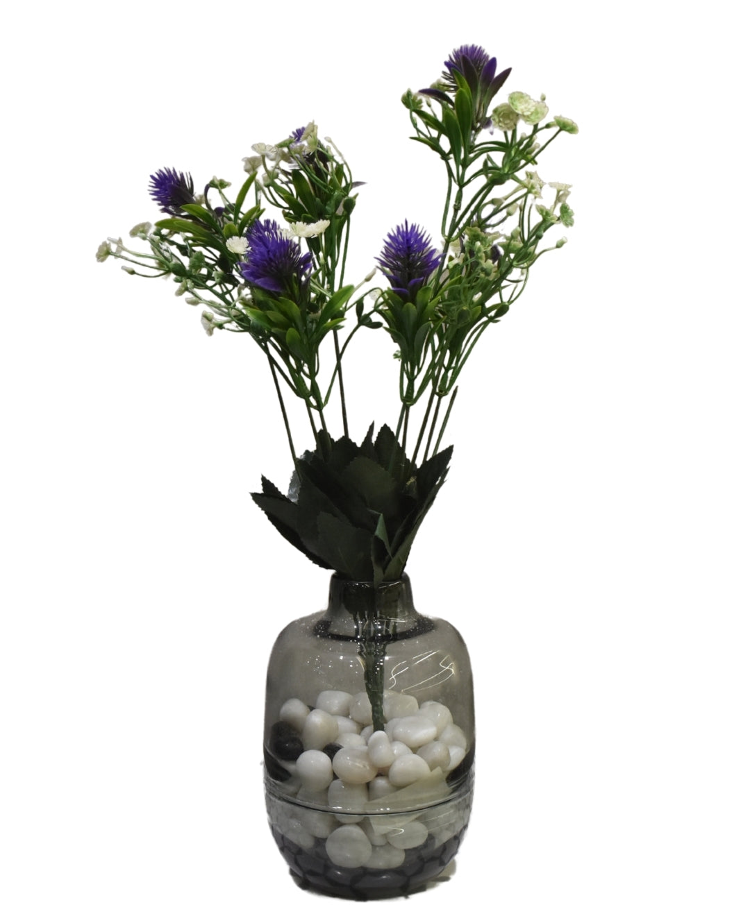 Pollination Classy Artificial small plant  Bunch without Pot for Home DÃ©cor (Pack of 2)