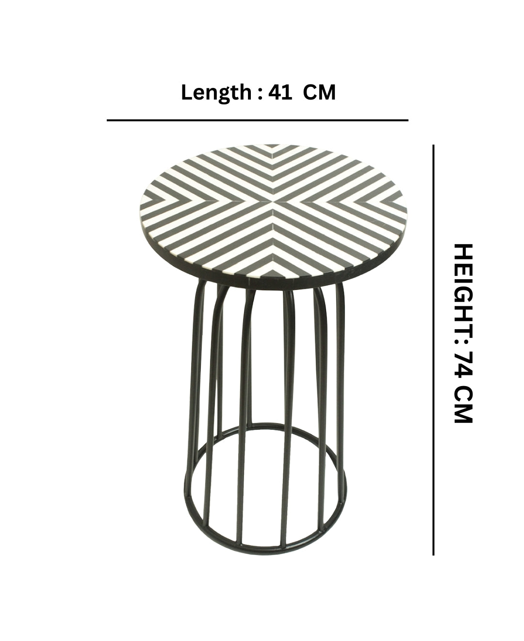 PolliNation Retro Style Nesting Table