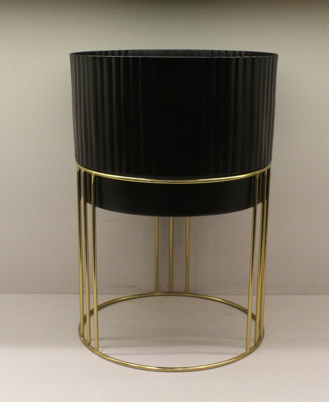 Pollination weston crafts metal Planter stand with pot for your Home or Office Decor-Large