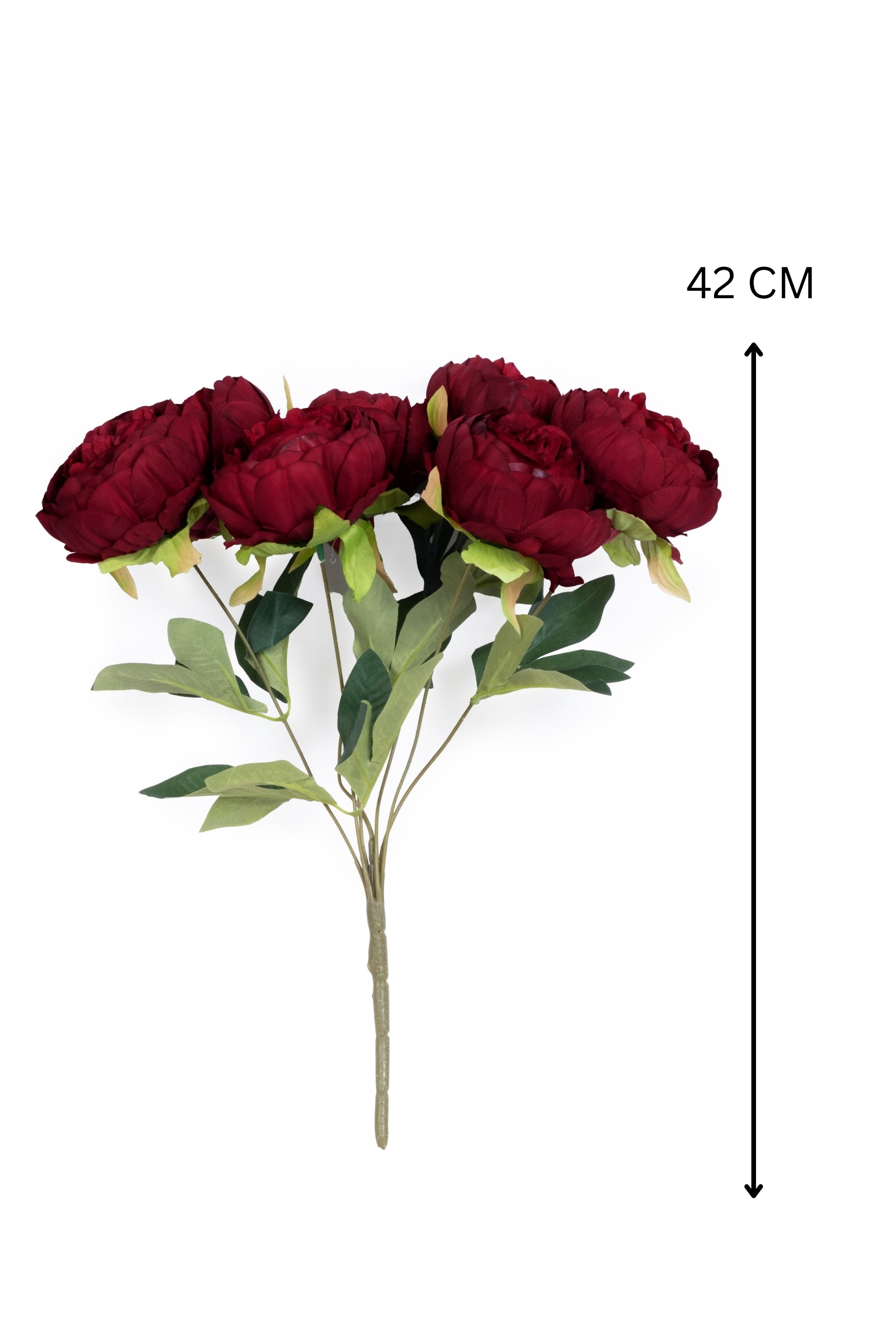 Peony Artificial Flowers Bunch for your home or office decor-Blue